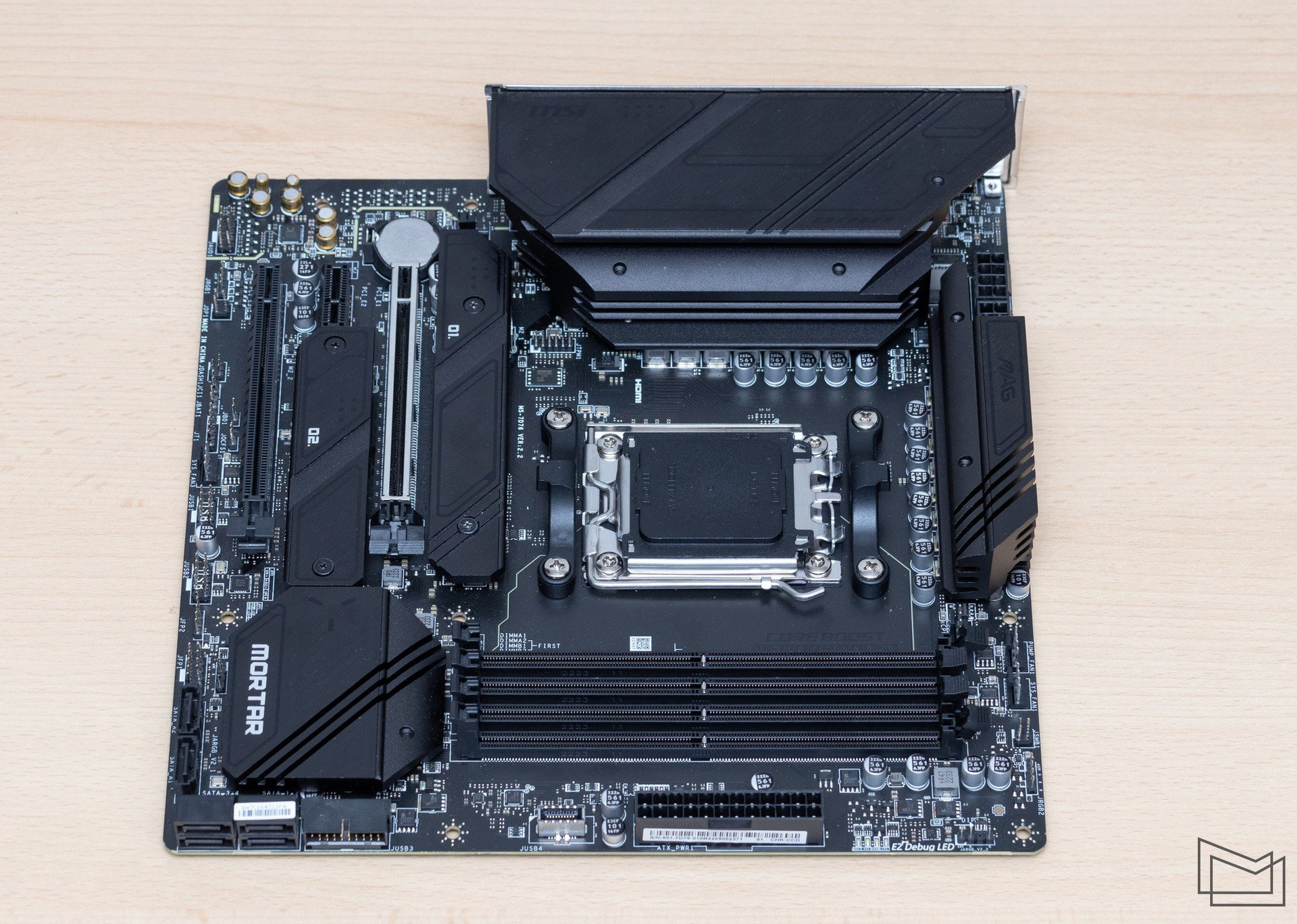 MSI MAG B650M MORTAR WIFI front