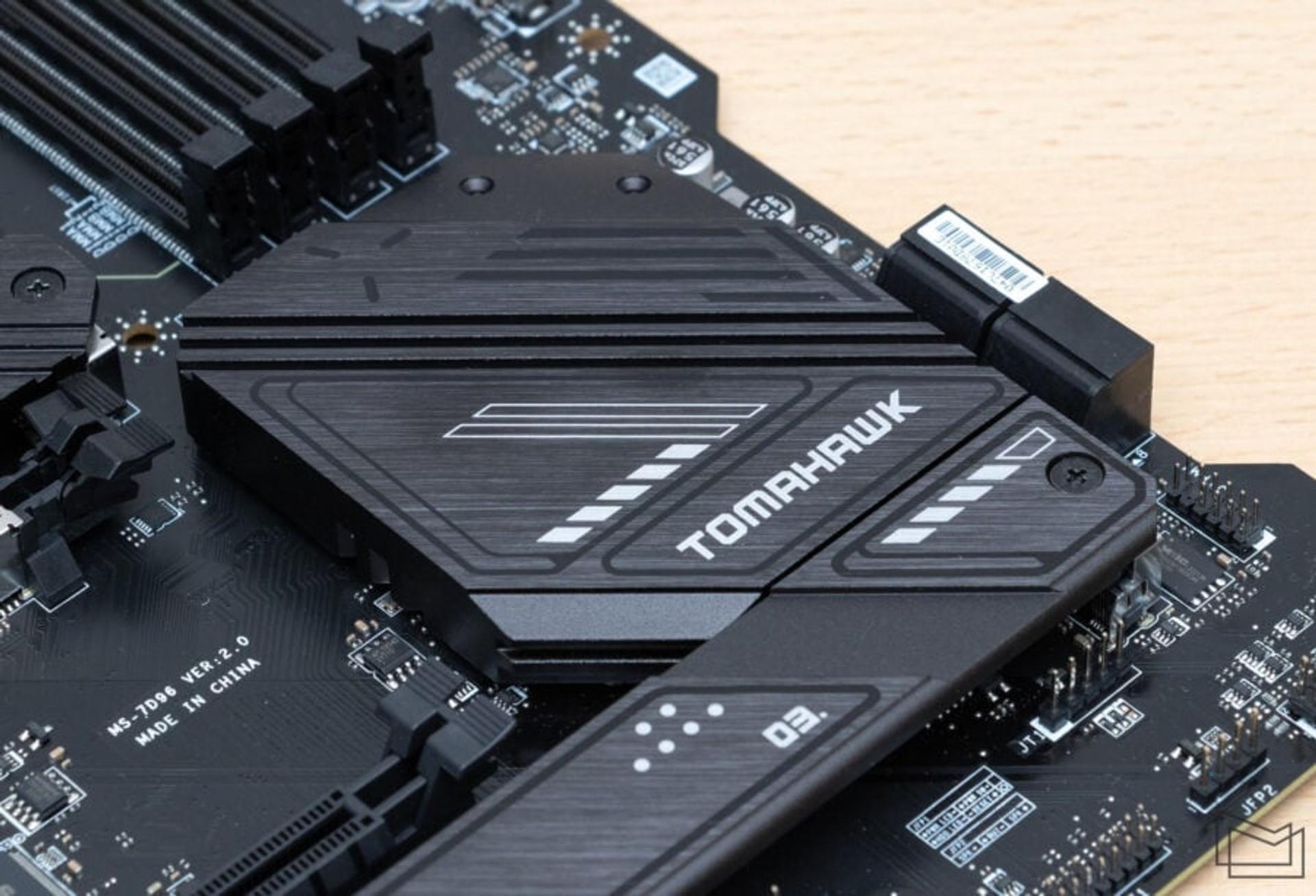 MSI MAG B760 TOMAHAWK WIFI chipset radiator
