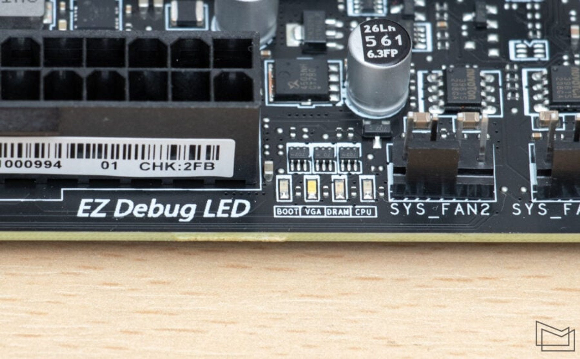 MSI MAG B760 TOMAHAWK WIFI EZ Debug LED