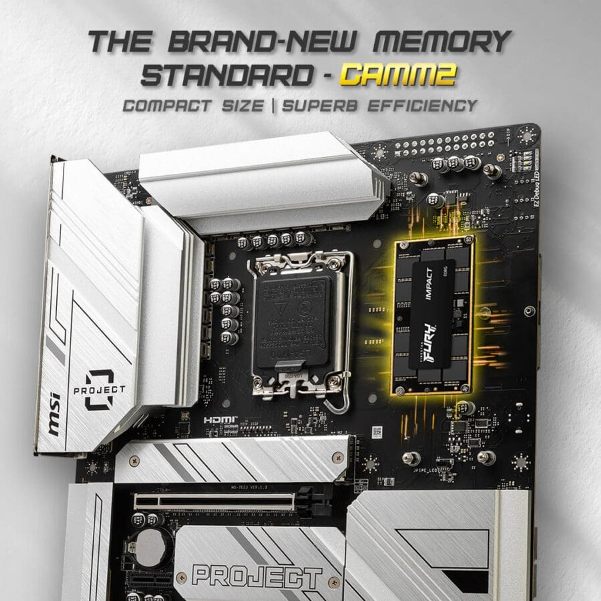 MSI Z790 PROJECT ZERO PLUS with CAMM2