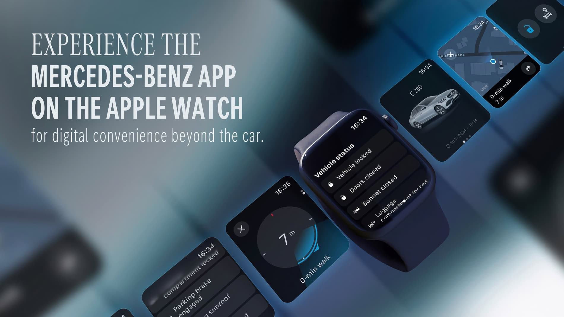 Mercedes app for Apple Watch