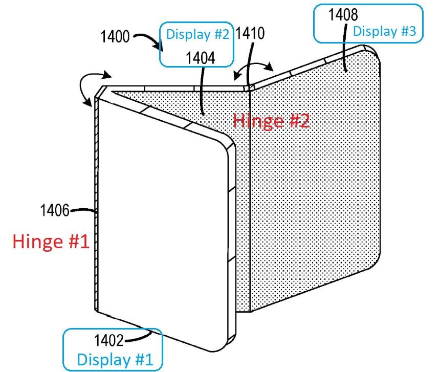 Microsoft Surface Trio Patent