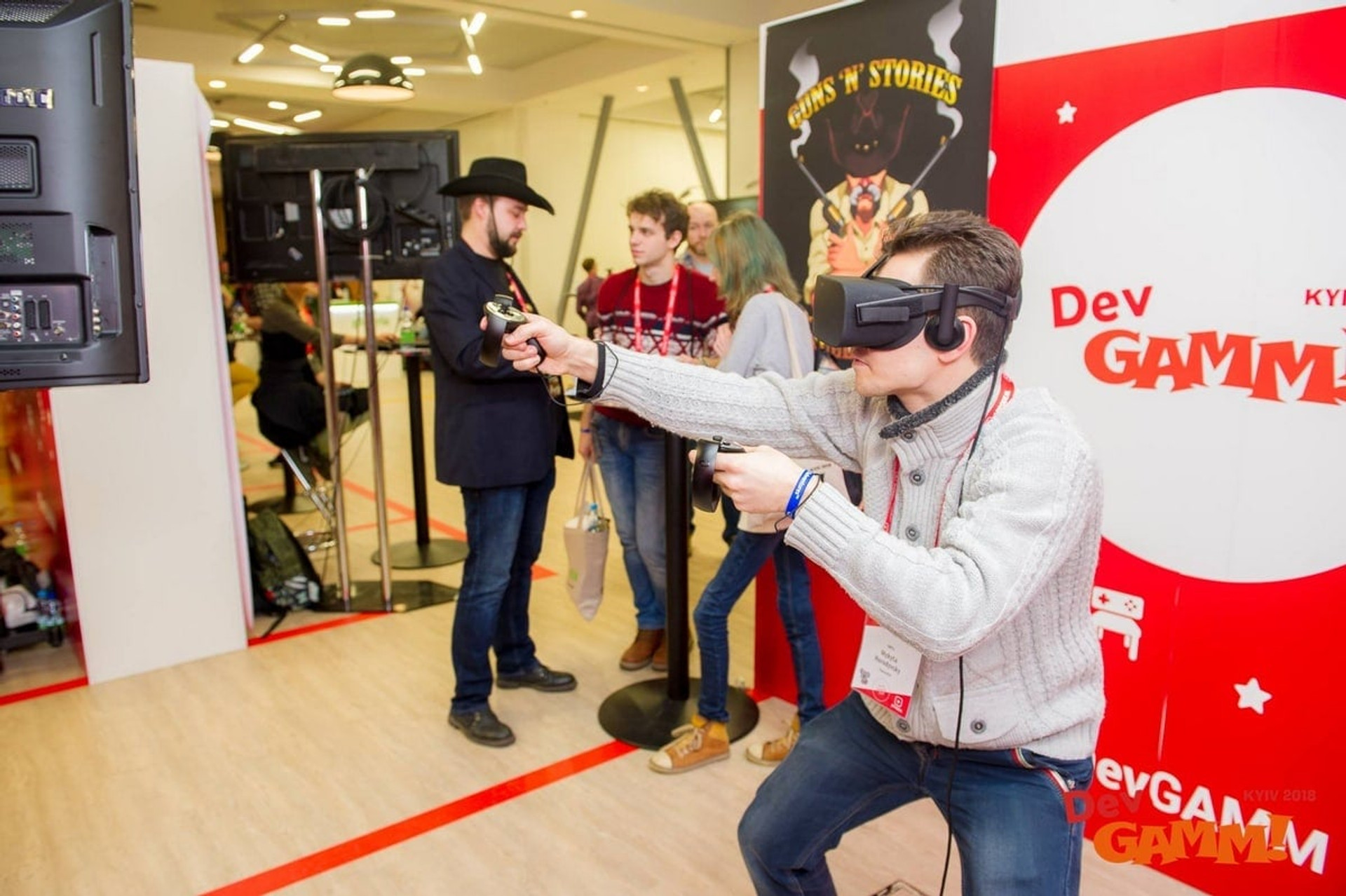 Участь MiroWin у DevGamm 2018 (Київ) з грою Guns'n'Stories: Bulletproof VR