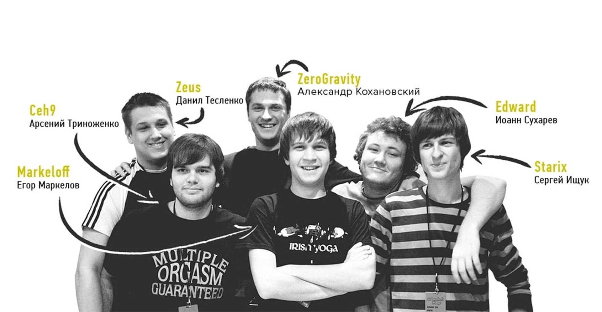 Перший склад майбутньої NAVI з Counter-Strike