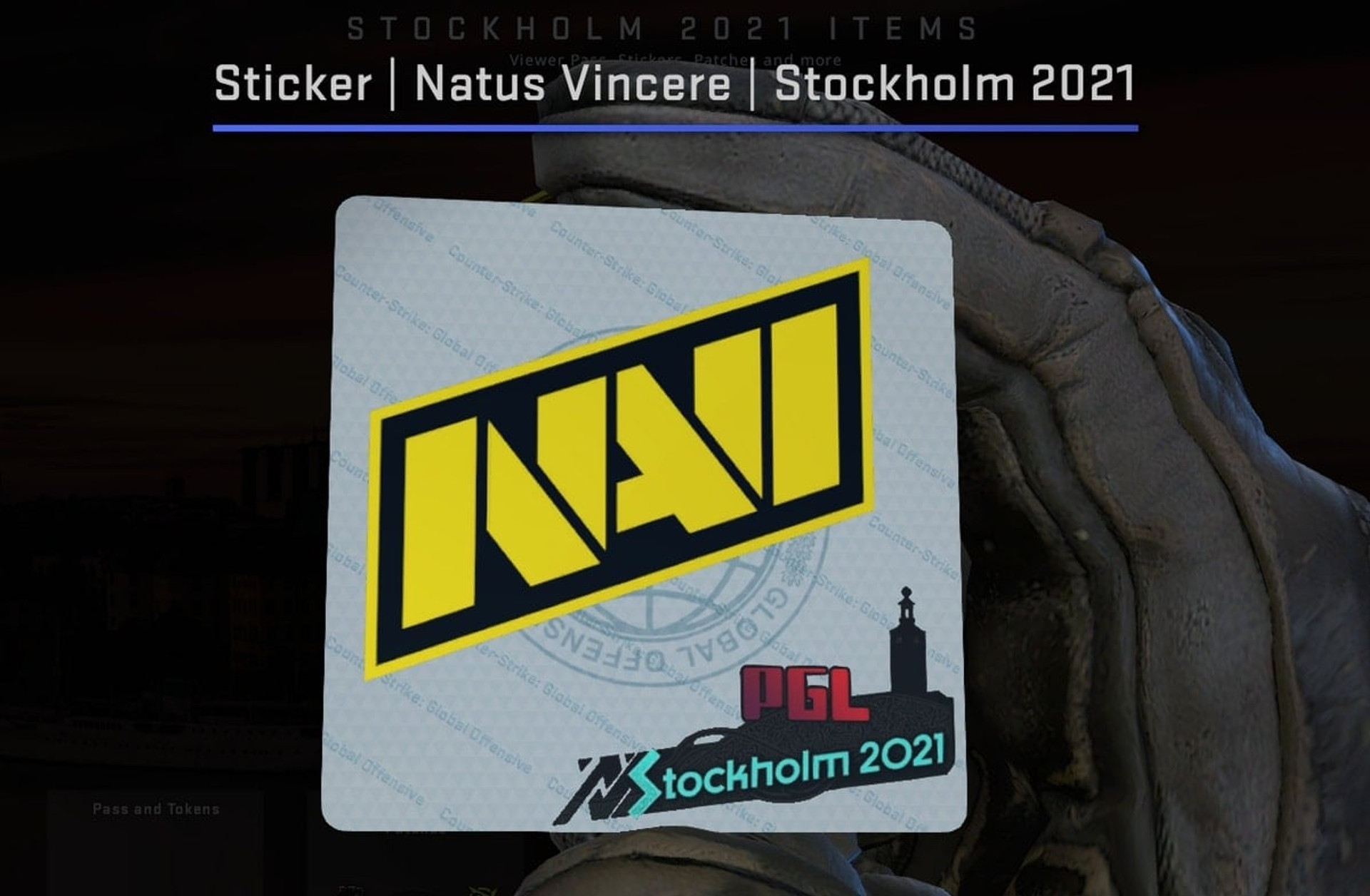 Наліпка NAVI у Counter-Strike: Global Offensive