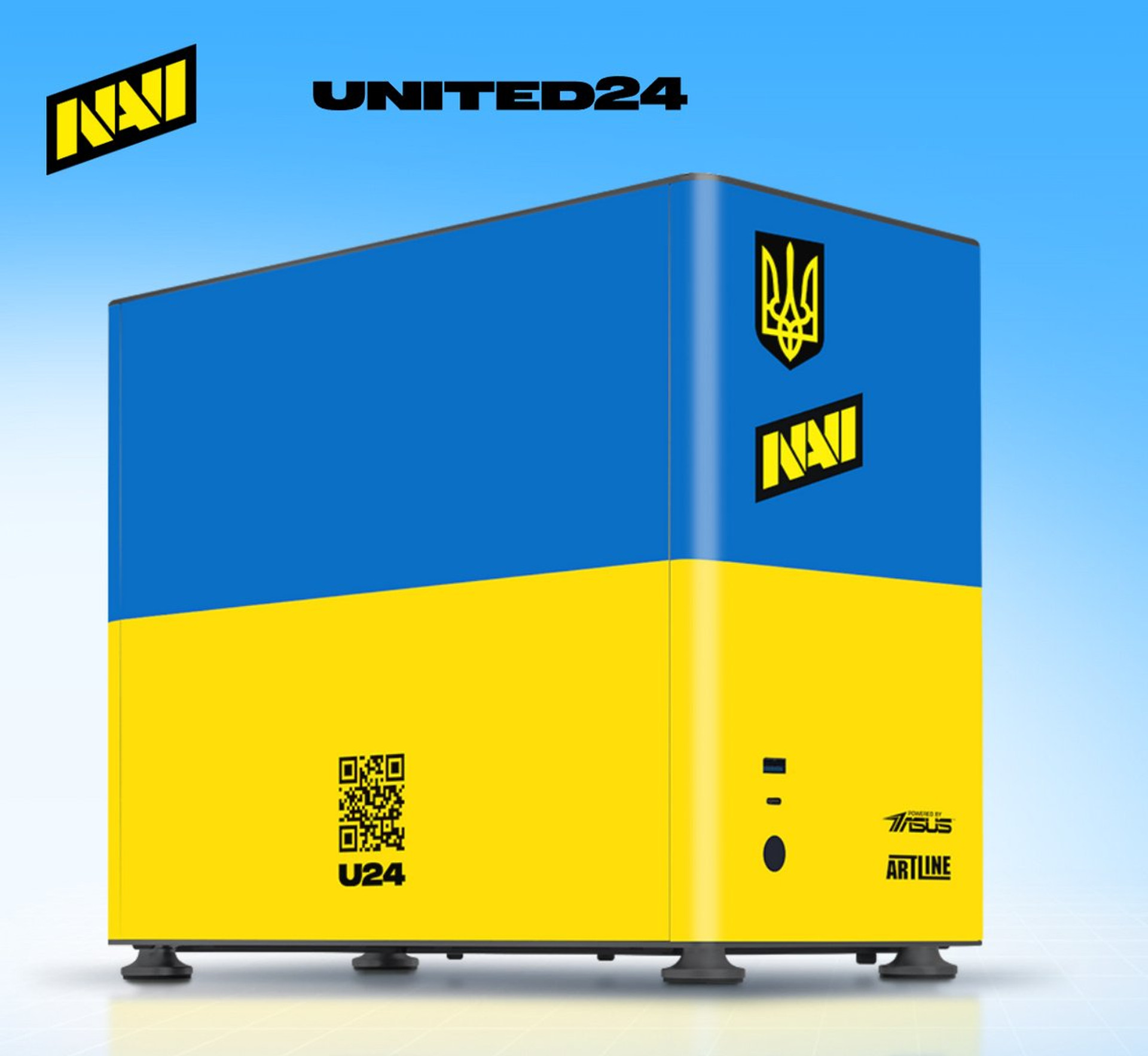 NAVI, ASUS та Artline збирають кошти на підтримку України