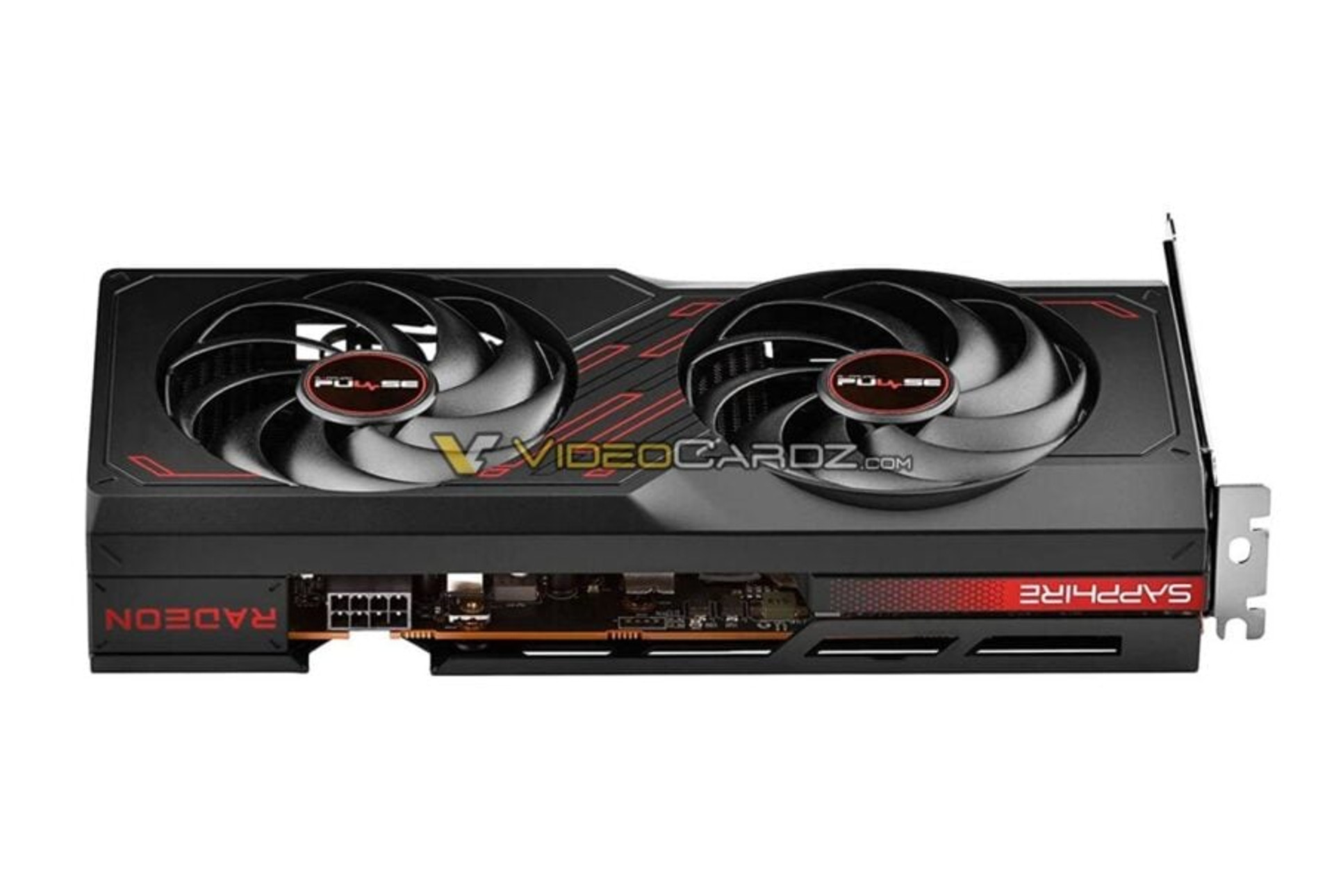 Sapphire Radeon RX 7600 PULSE power