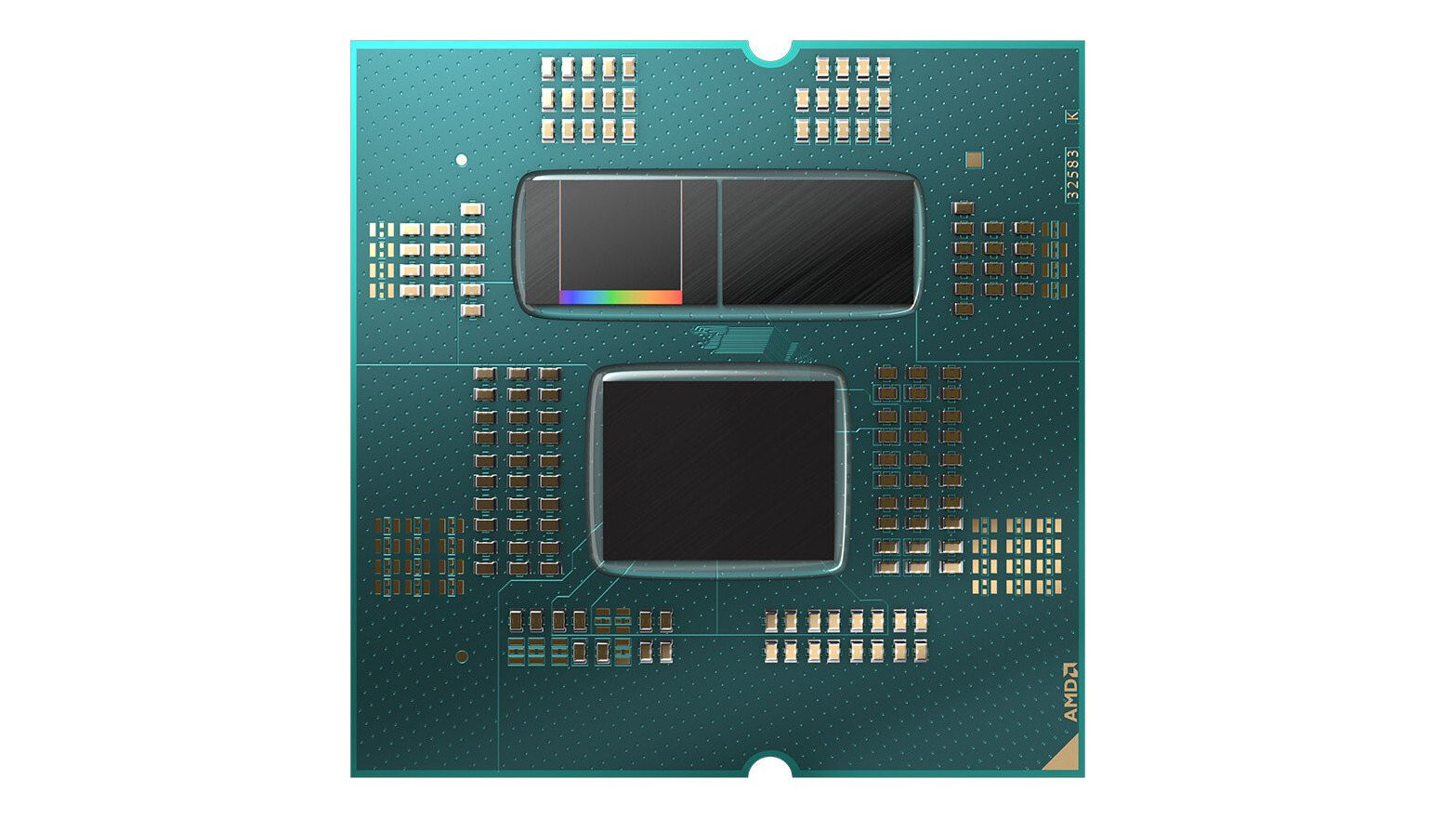 Ryzen 7000X3D CPU structure