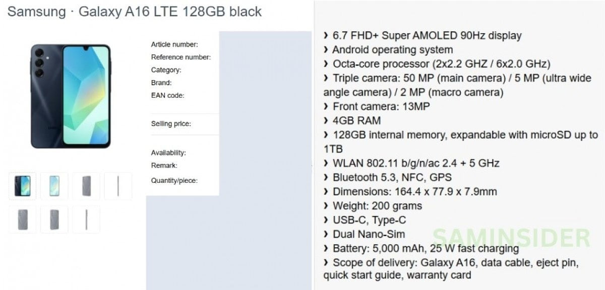 Samsung Galaxy A16 4G