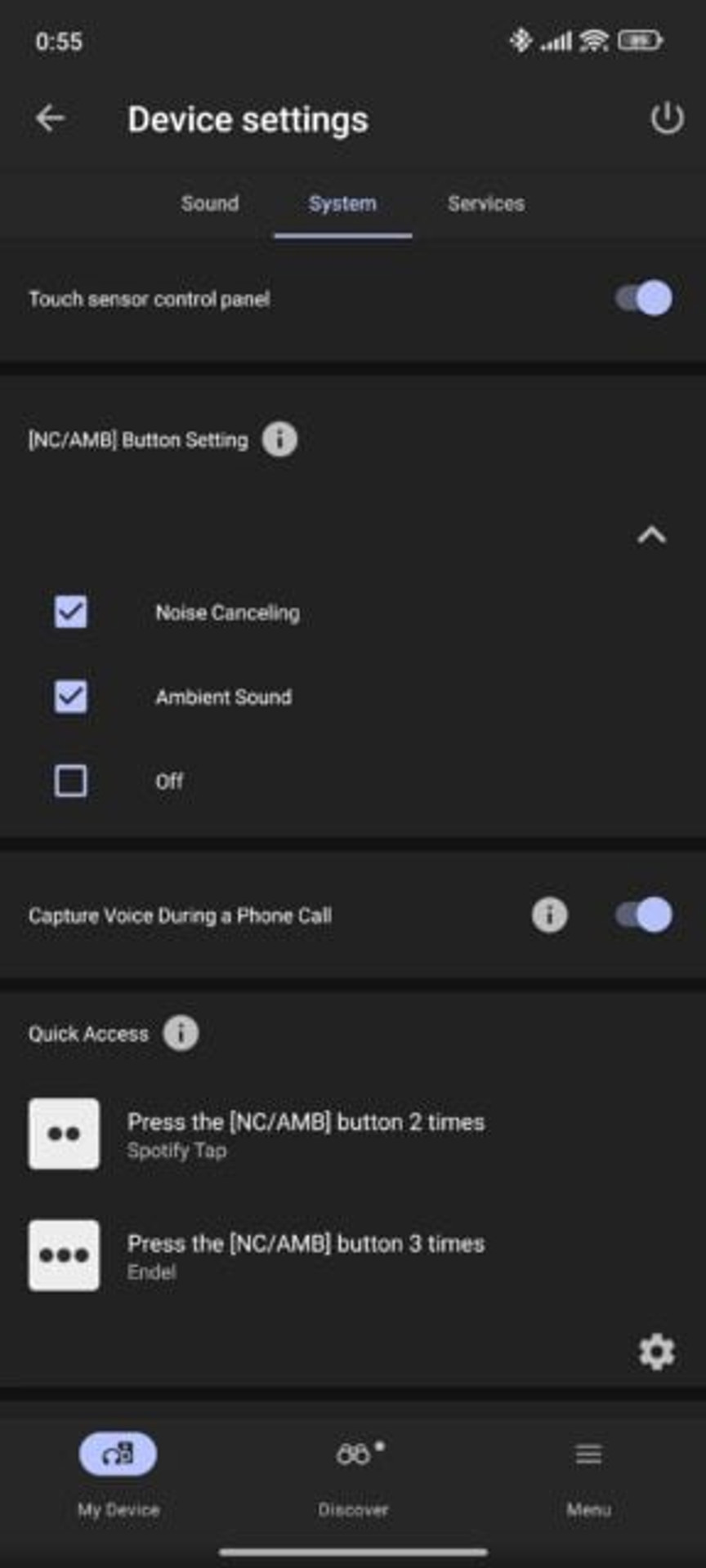 Огляд Sony ULT Wear: керування
