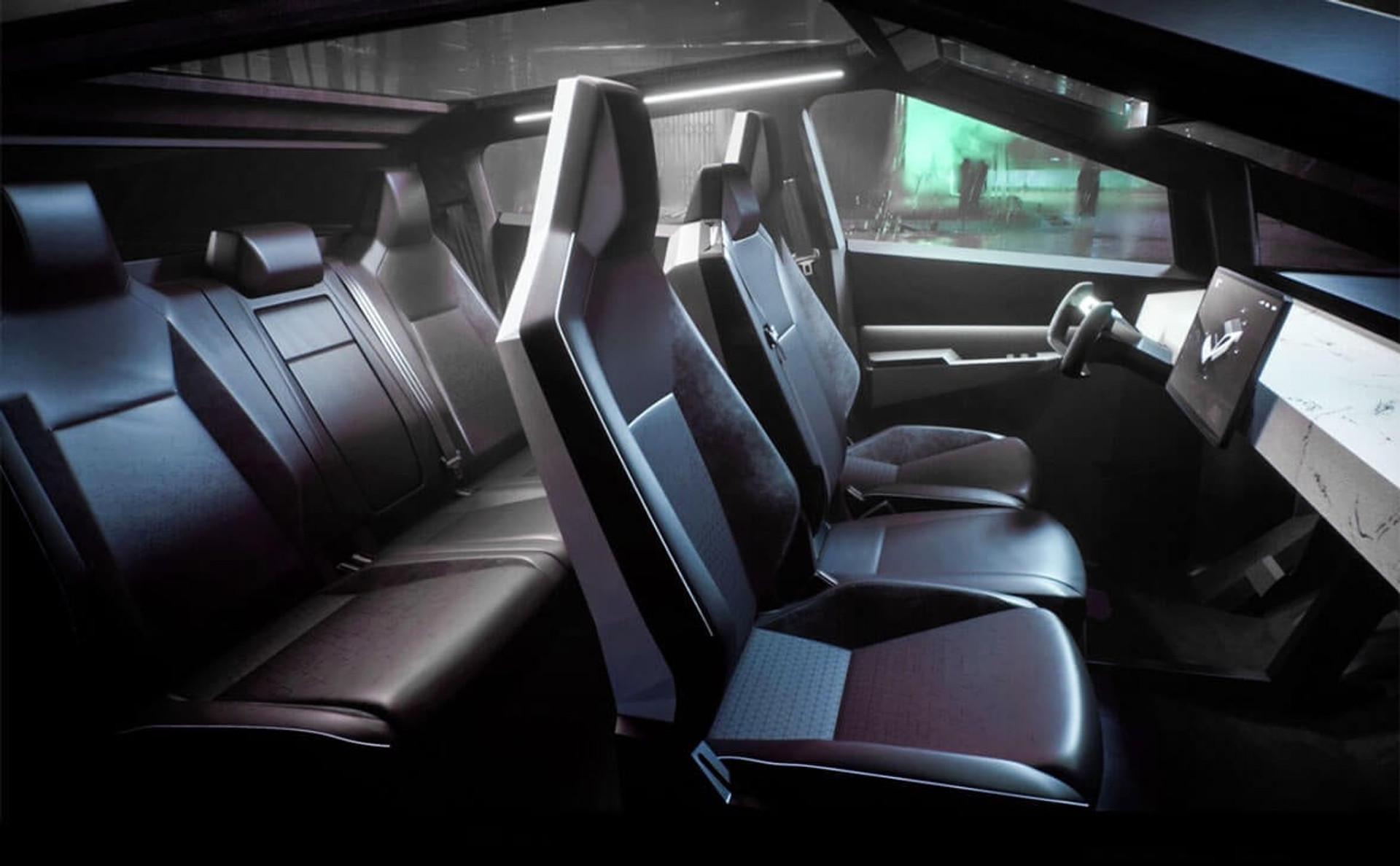 Tesla Cybertruck Interior