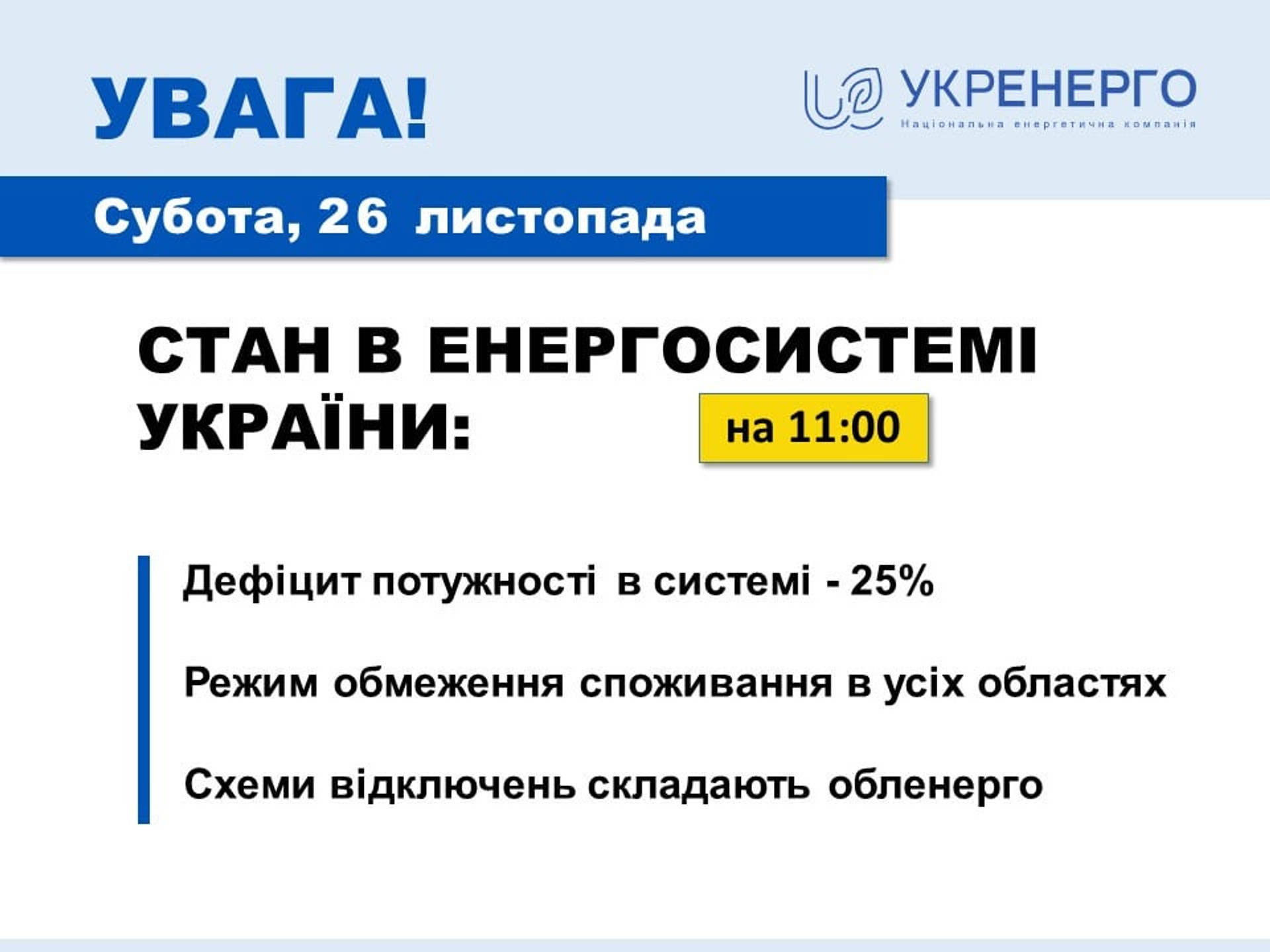 Укренерго