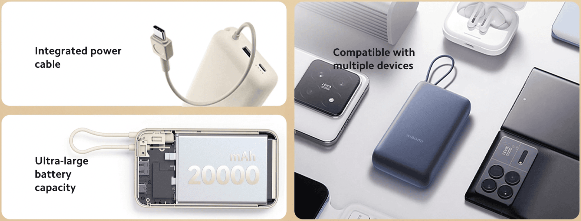 Xiaomi 33W Power Bank 2000mAh