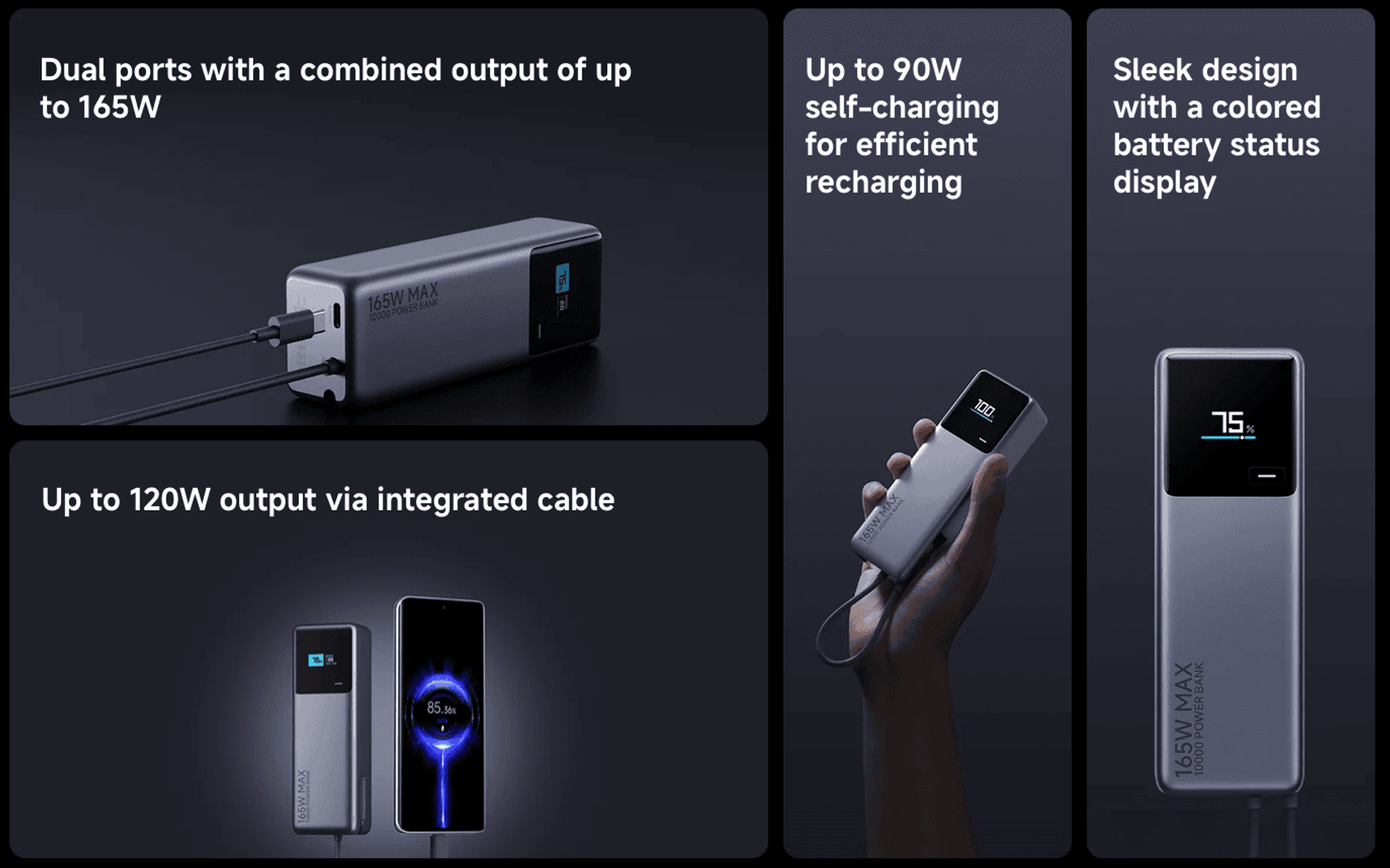 Xiaomi 165W Power Bank 10000