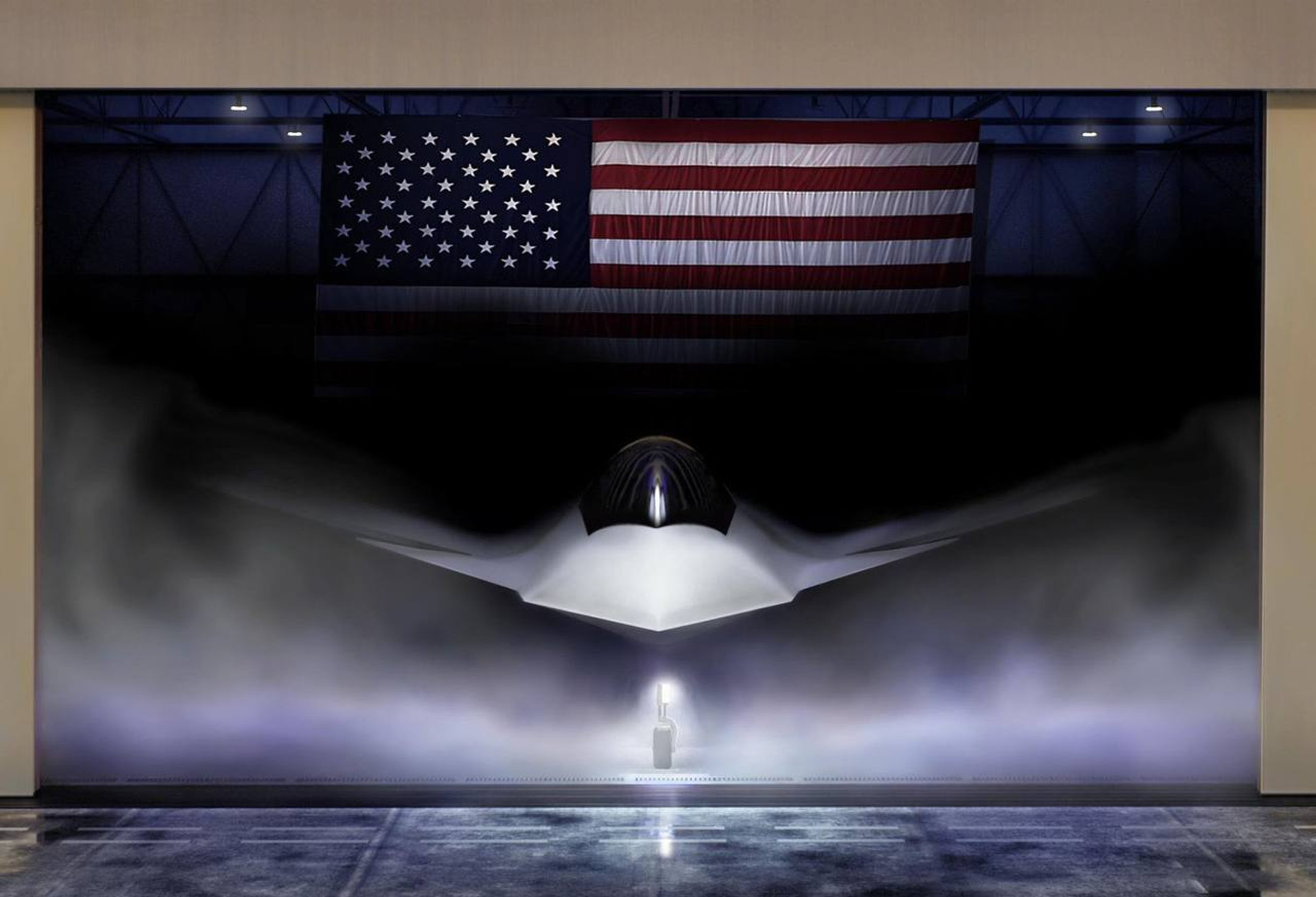 Рендер Boeing F-47
