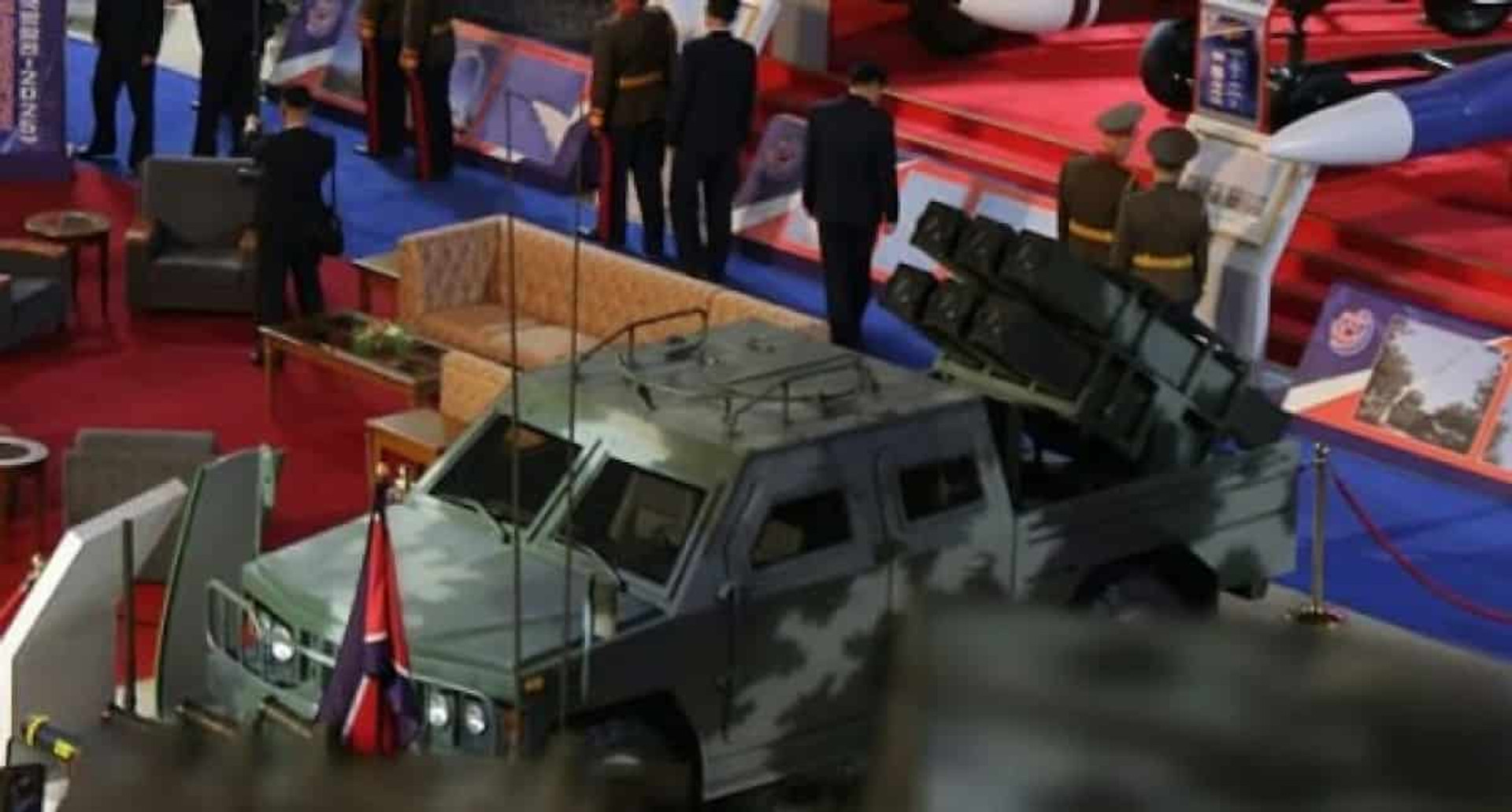 Pickup truck-based missile system