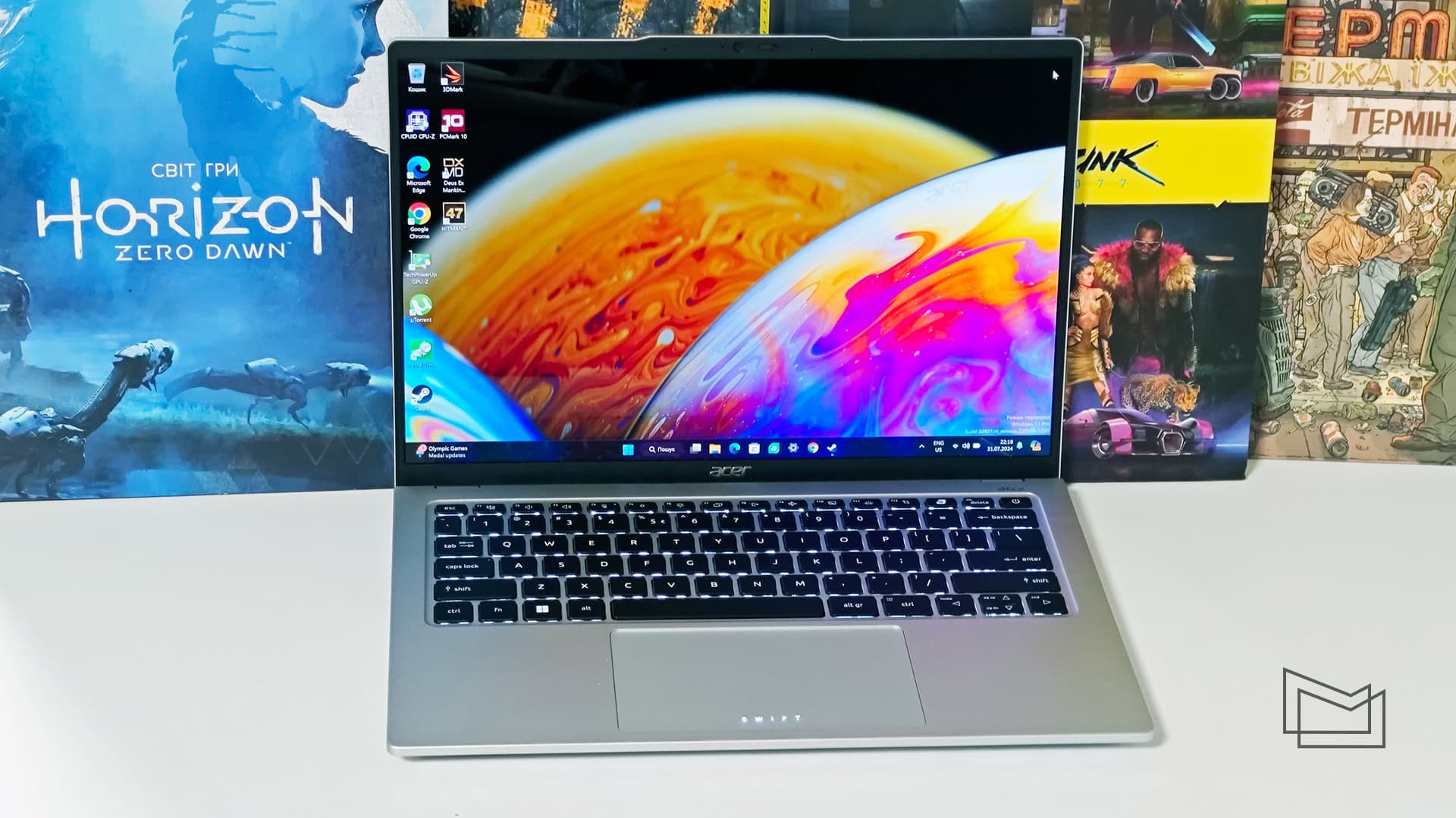 Огляд Acer Swift Go 14: зовнішній вигляд