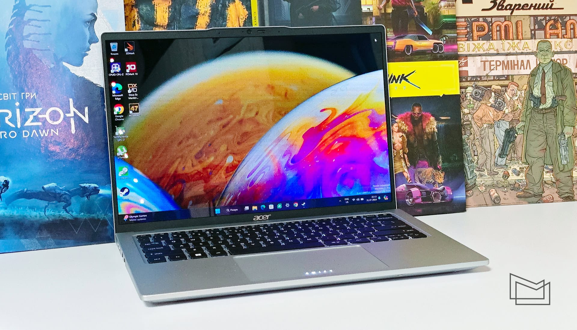 Огляд Acer Swift Go 14: час автономної роботи