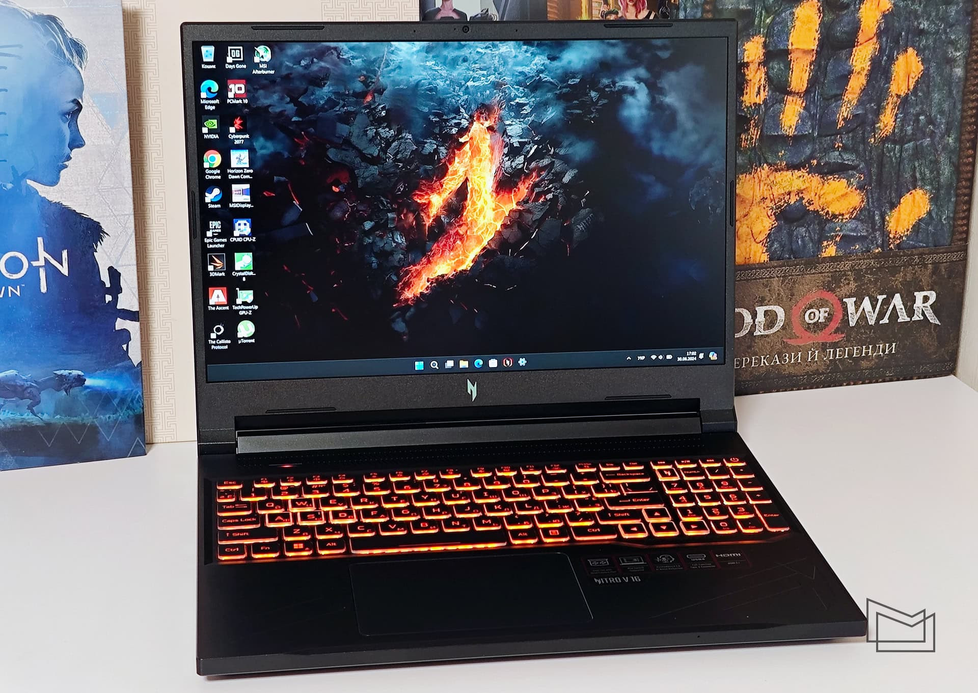 Огляд Acer Nitro V 16: зовнішній вигляд