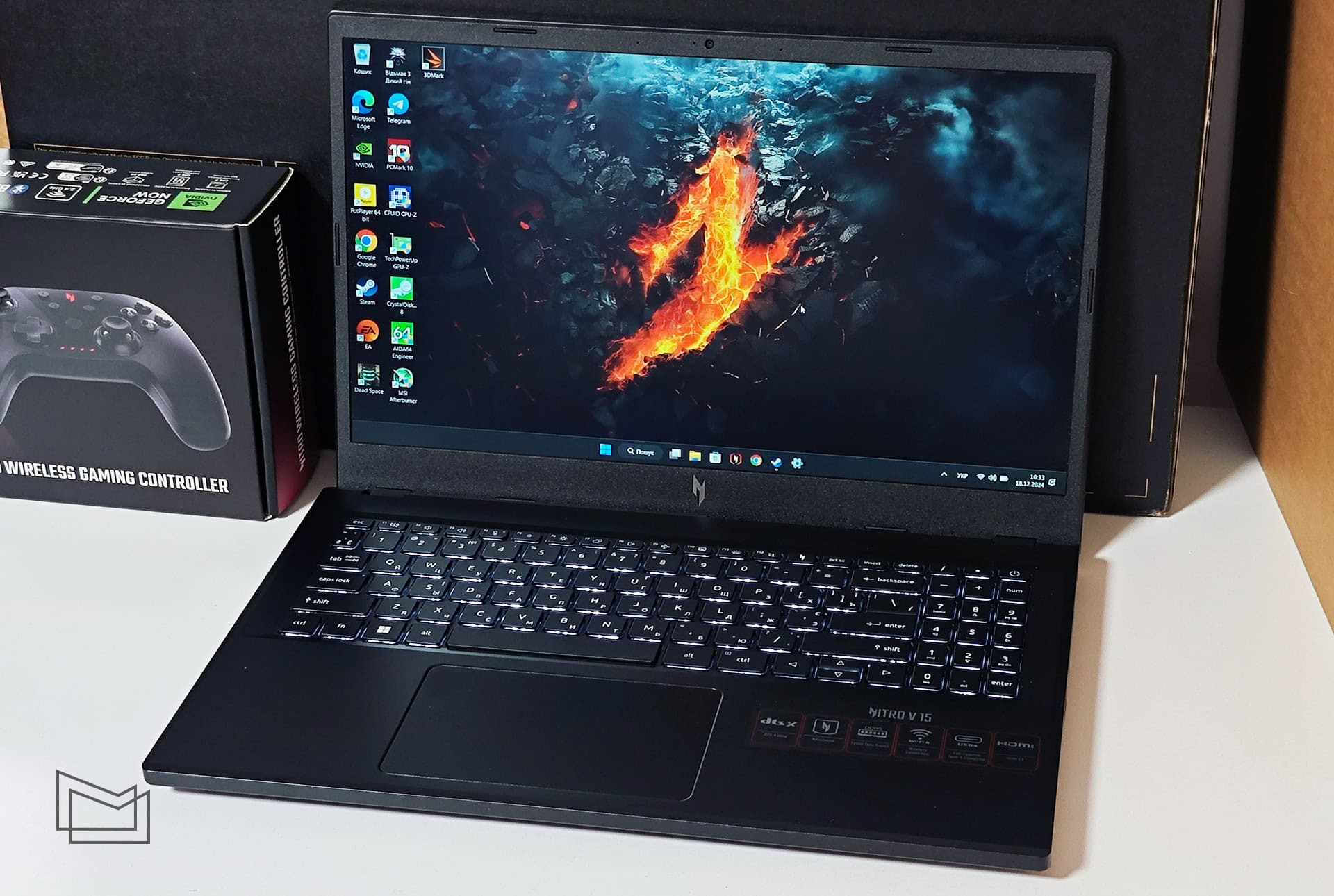 Огляд Acer Nitro V 15: конструкція