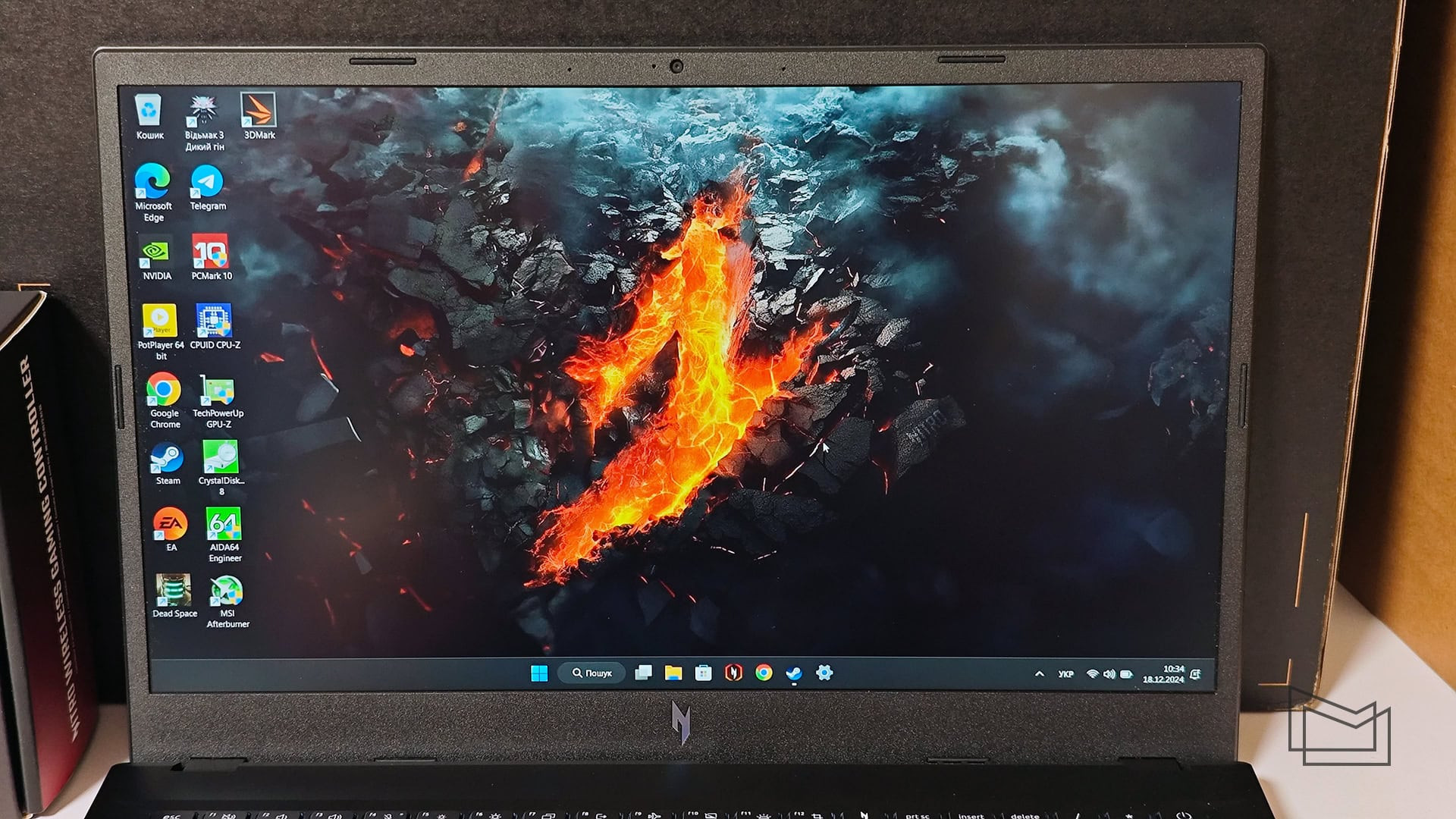 Огляд Acer Nitro V 15: екран