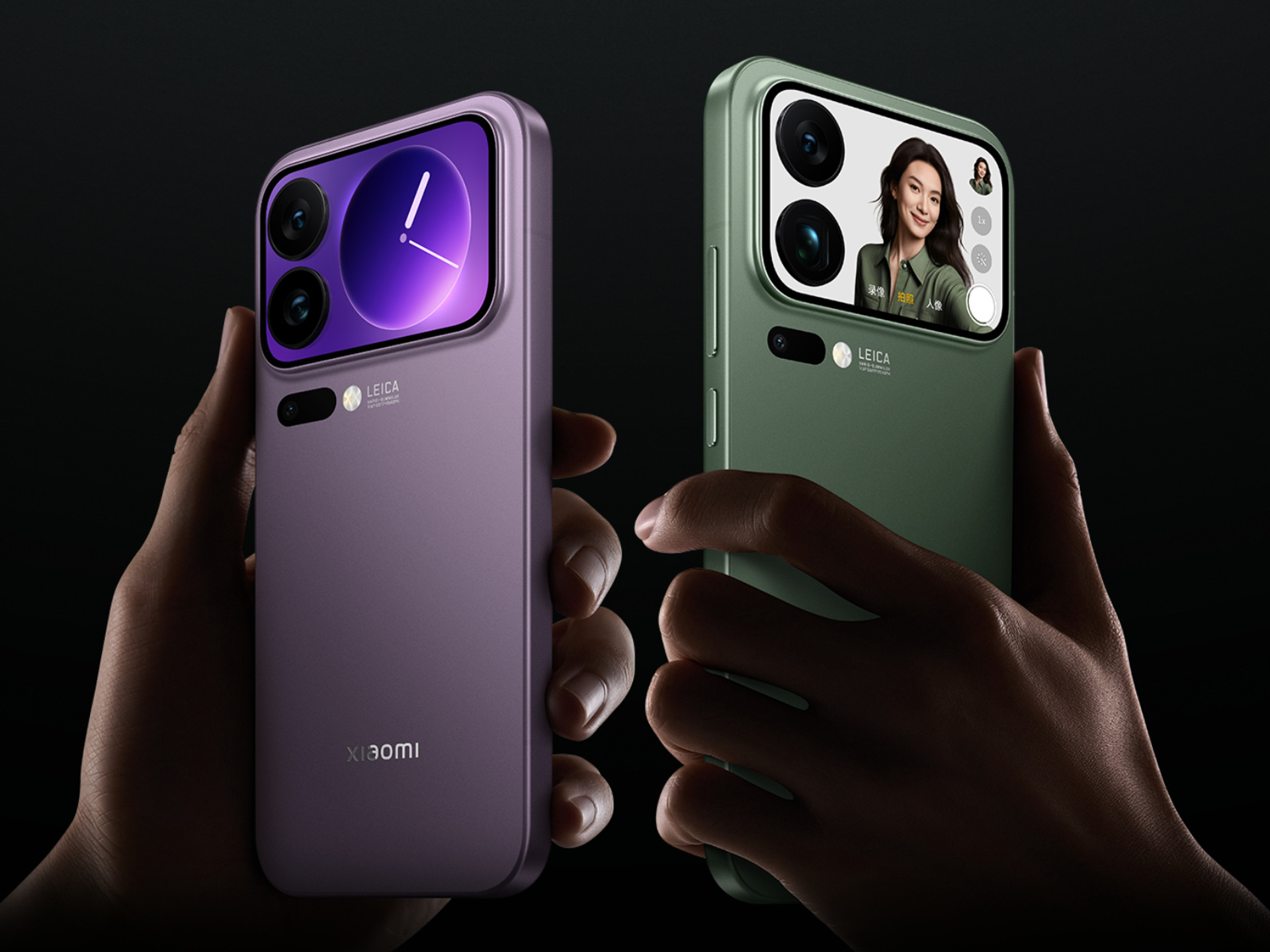 Смартфони Xiaomi 17 Pro та Xiaomi 17 Pro Max з додатковим екраном