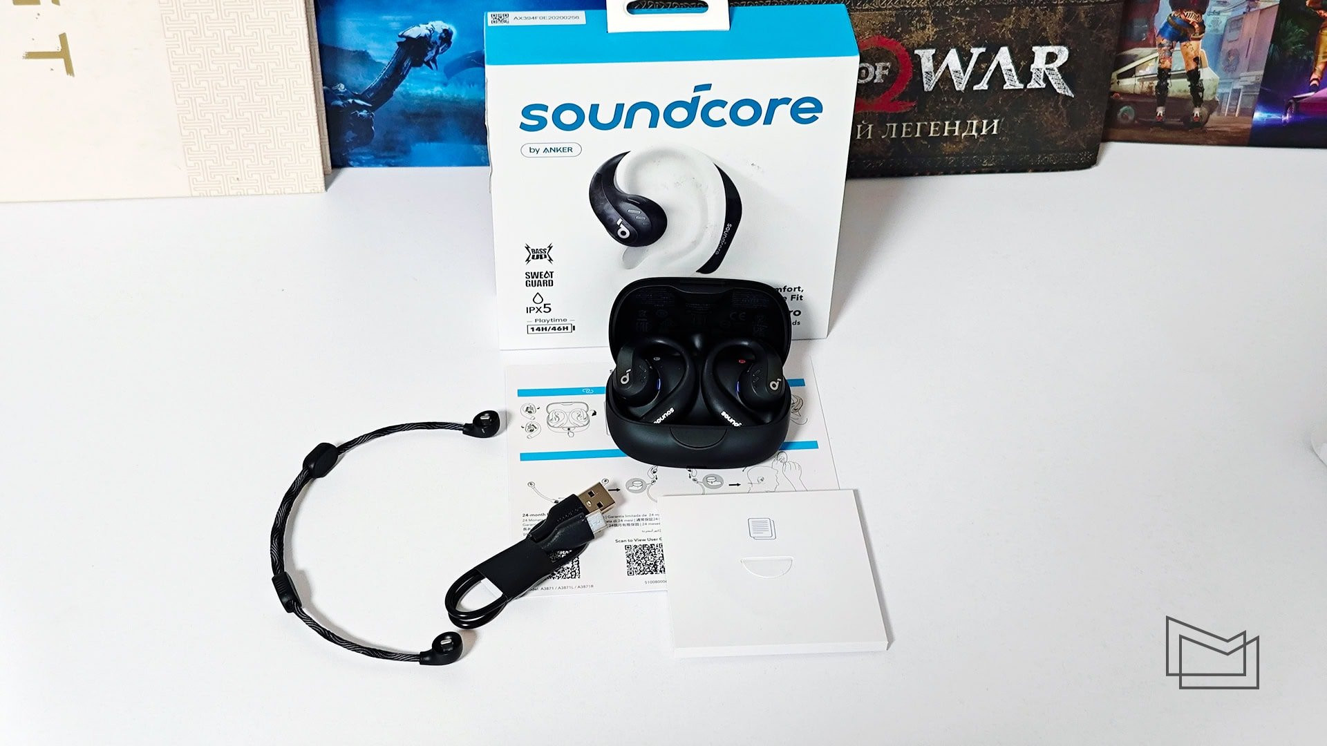 Огляд Anker soundcore AeroFit Pro та AeroFit: комплект постачання