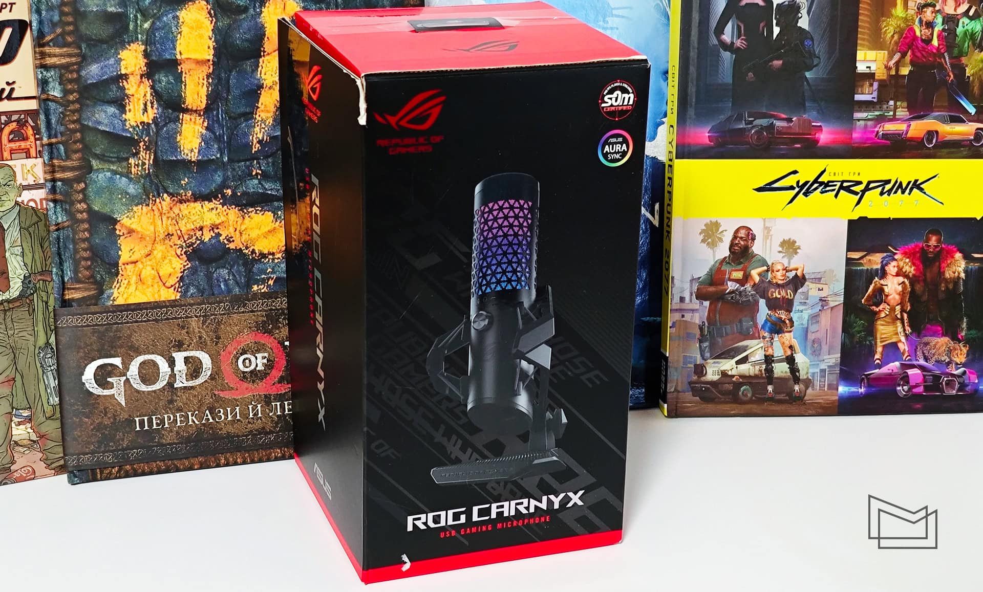 Огляд ASUS ROG Carnyx: комплект постачання