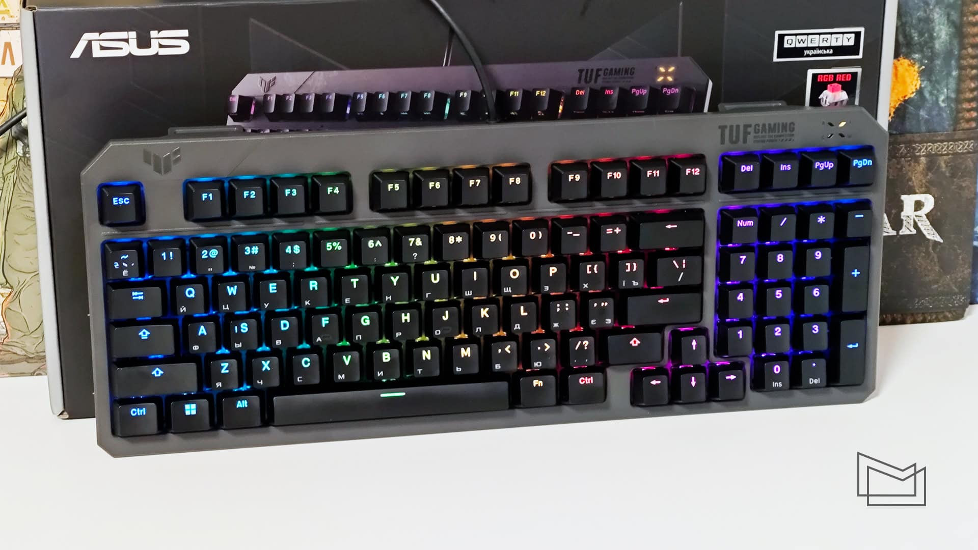 Огляд ASUS TUF Gaming K3 Gen II: функціональність