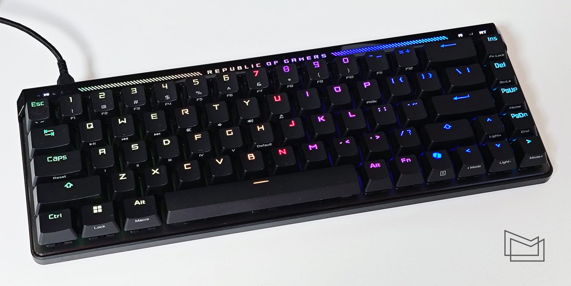 Огляд ASUS ROG Falchion Ace HFX: конструкція