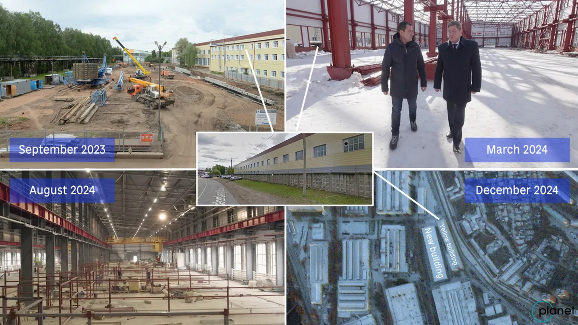 Будівництво нового цеху на Воткінському ракетному заводі