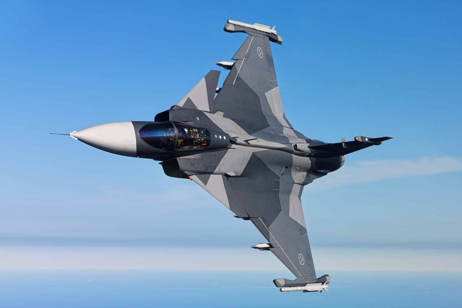 Шведський Grippen E / Фото з відкритих джерел