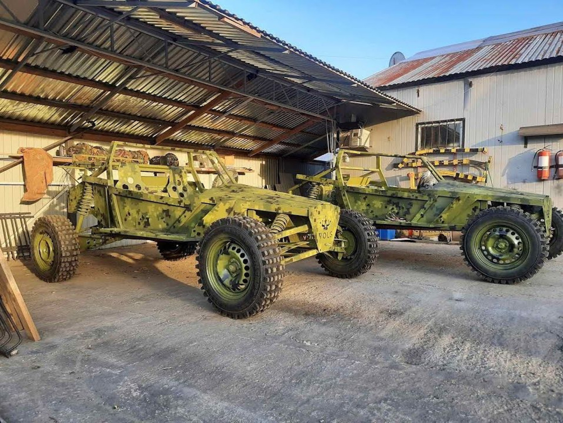Багі VOLS для українських військових. Фото: Володимир Садик