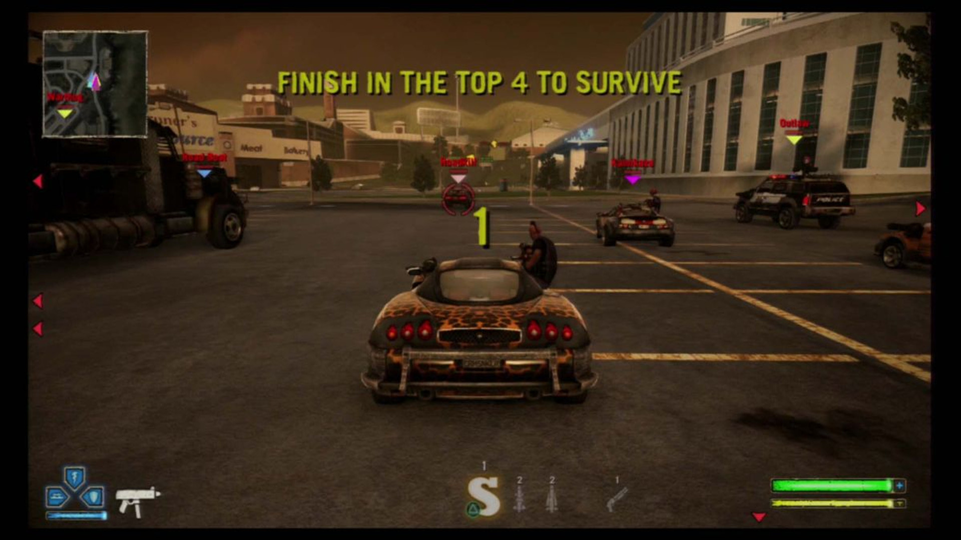Кадр з гри Twisted Metal (2012)