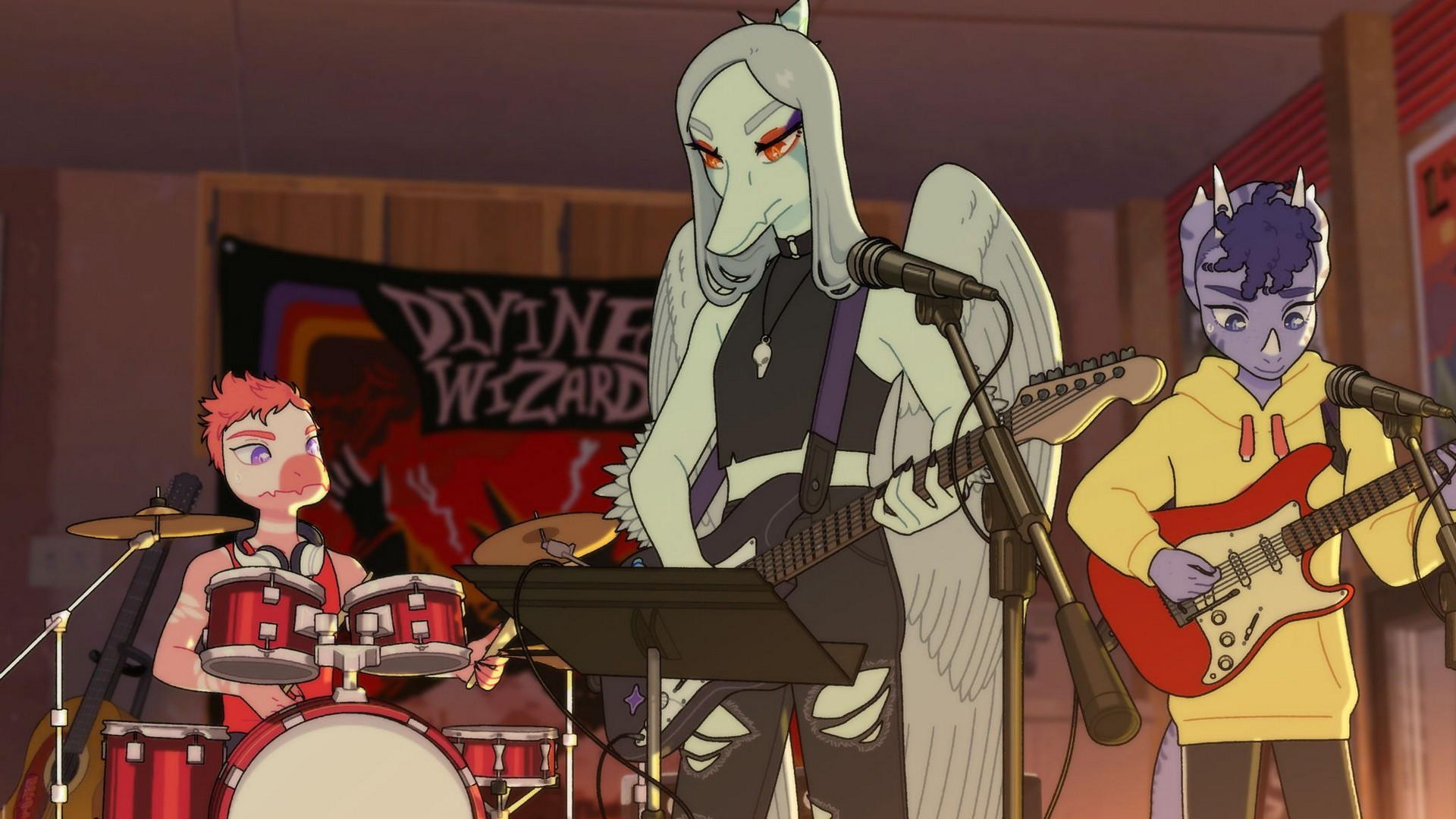 Кадр з гри Goodbye Volcano High