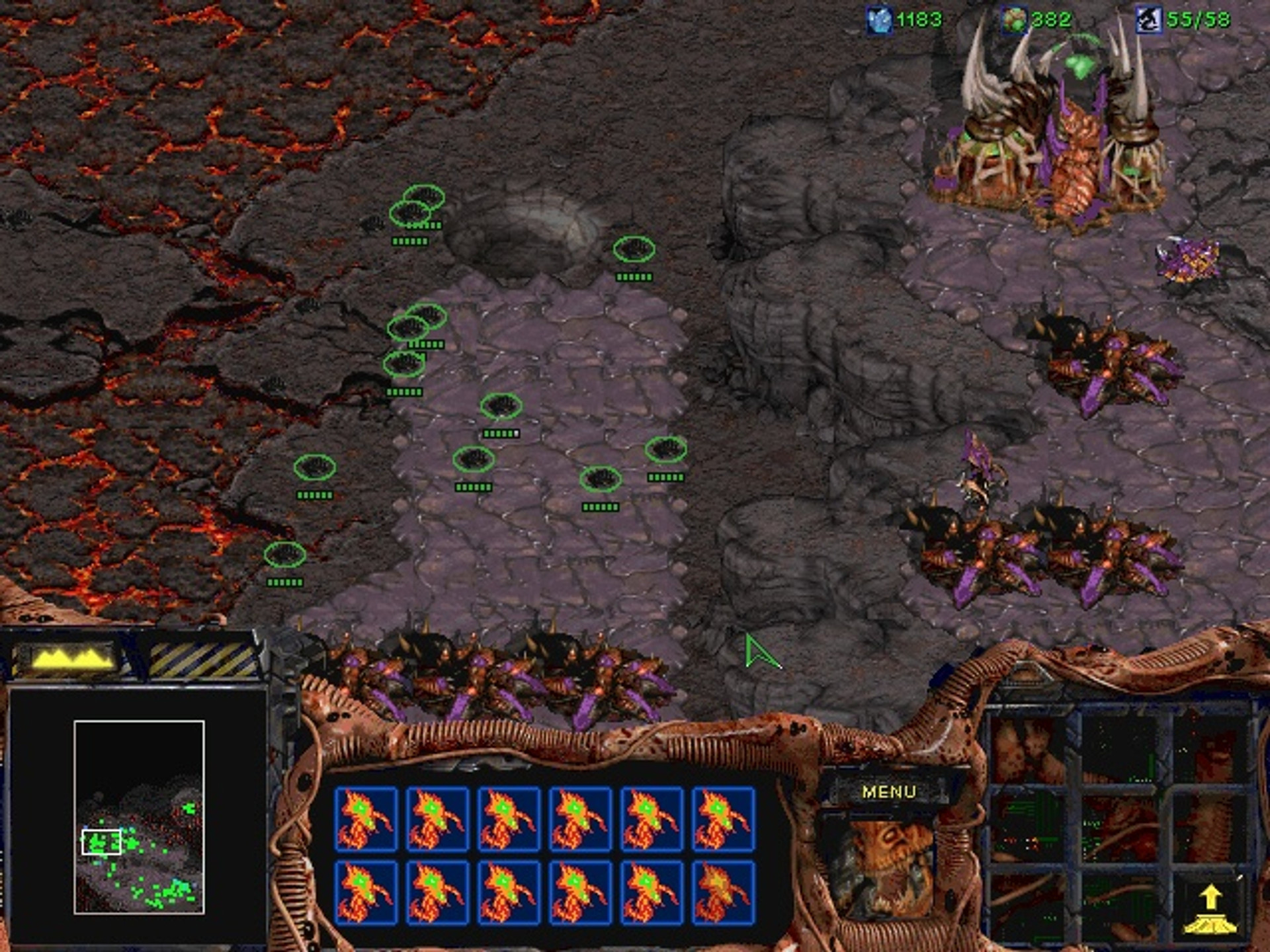 Кадр з гри StarCraft