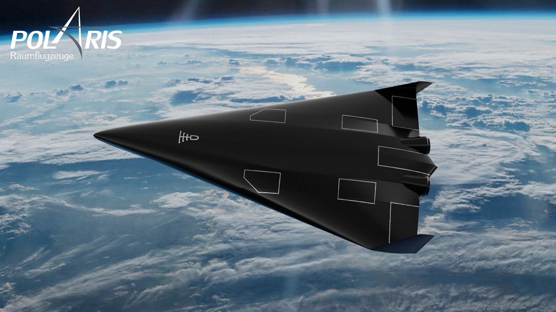 Легкий космоплан POLARIS Raumflugzeuge AURORA в уяві художника. 2024 рік
