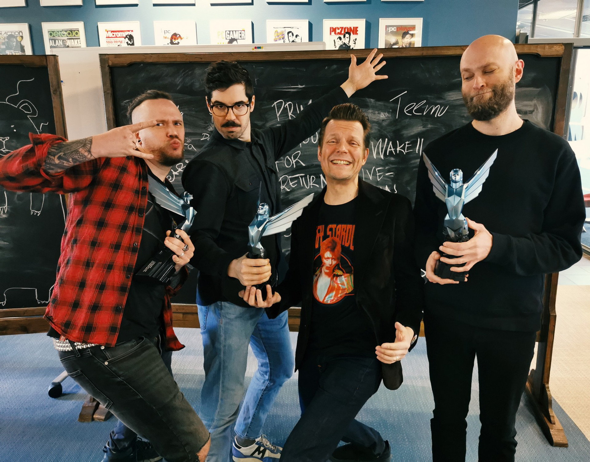 Керівники розробки Alan Wake II після нагородження TGA 2023