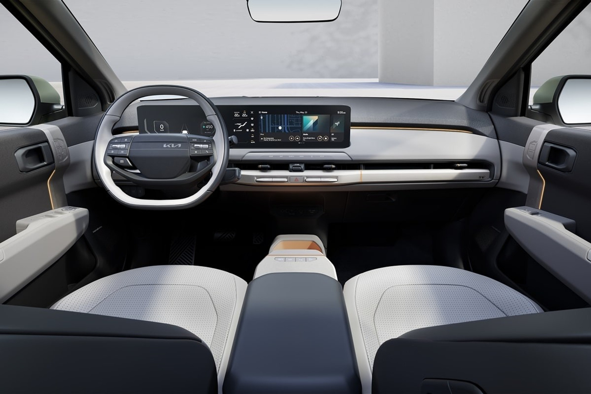 Салон Kia EV3