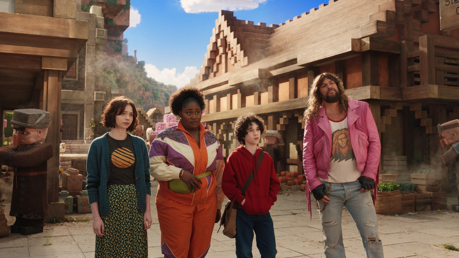 Still from the movie A Minecraft Movie