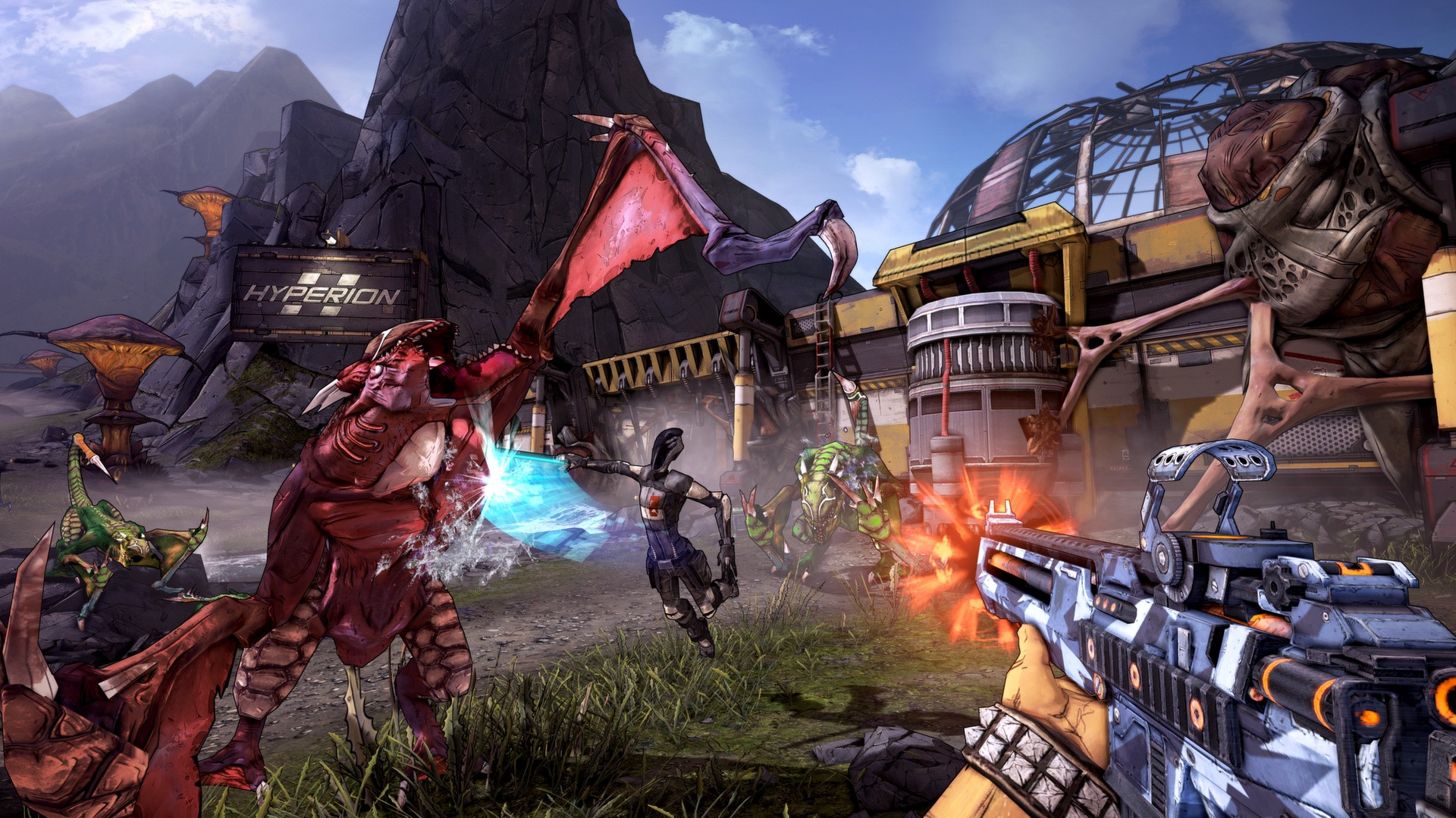 Скриншот з гри Borderlands 2