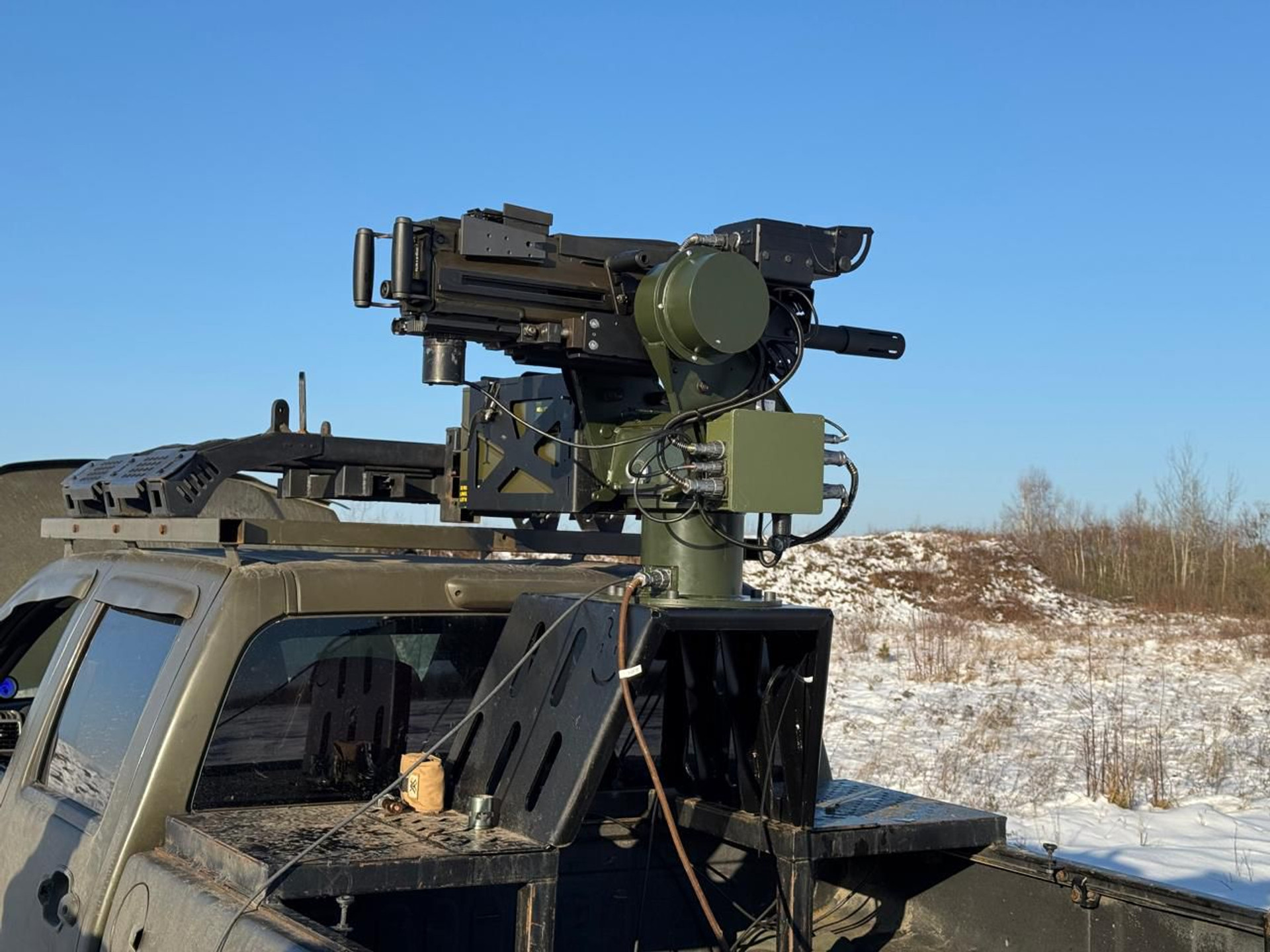 Бойовий модуль ШаБля МК19(М) на автомобілі