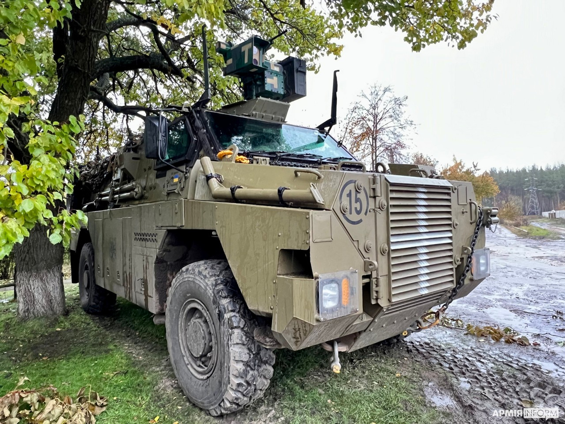 Український бронеавтомобіль Bushmaster PMV, 2022 рік