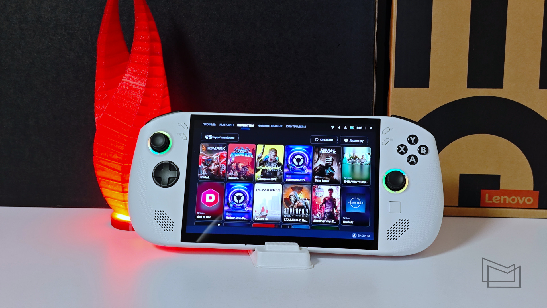 Огляд Lenovo Legion Go S: дизайн та ергономічність