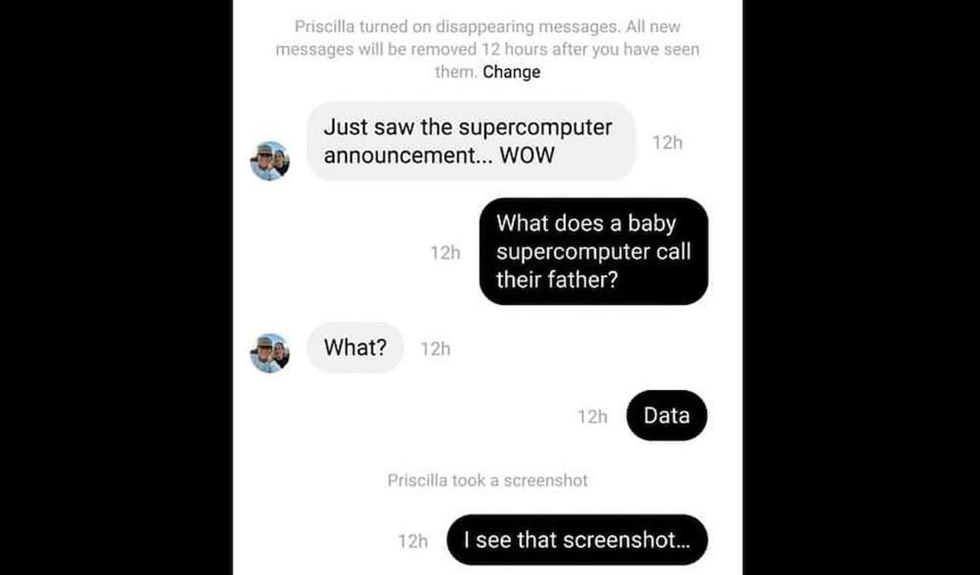 facebook messenger insert