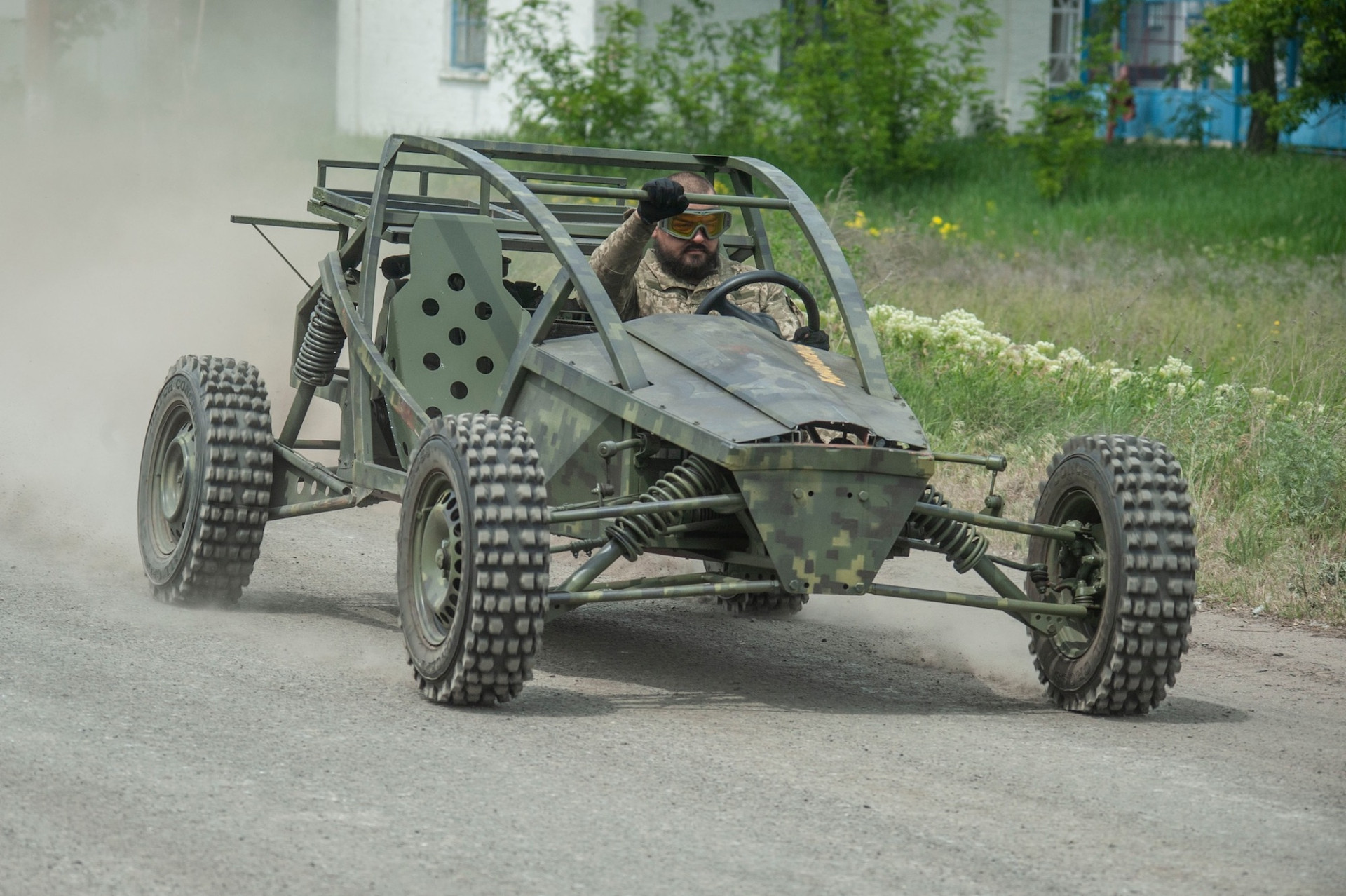Волонтерське легке багі на озброєнні 93-ї окремої механізованої бригади Холодний Яр. Фото: пресслужба 93-ї ОМБр