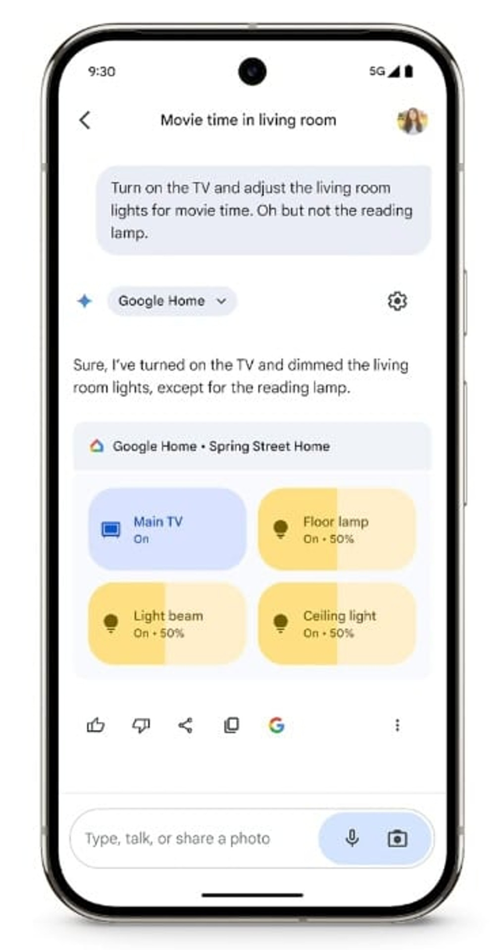 google home gemini