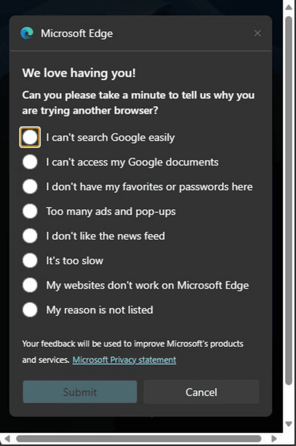 Microsoft Edge