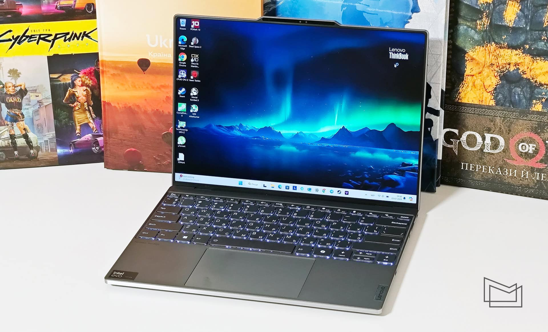 Огляд Lenovo ThinkBook 13x G4: зовнішній вигляд