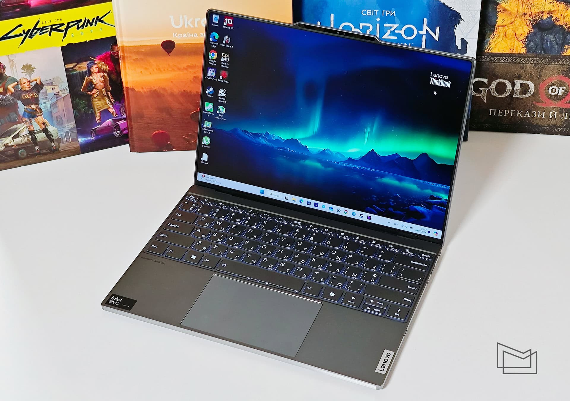 Огляд Lenovo ThinkBook 13x G4: зовнішній вигляд